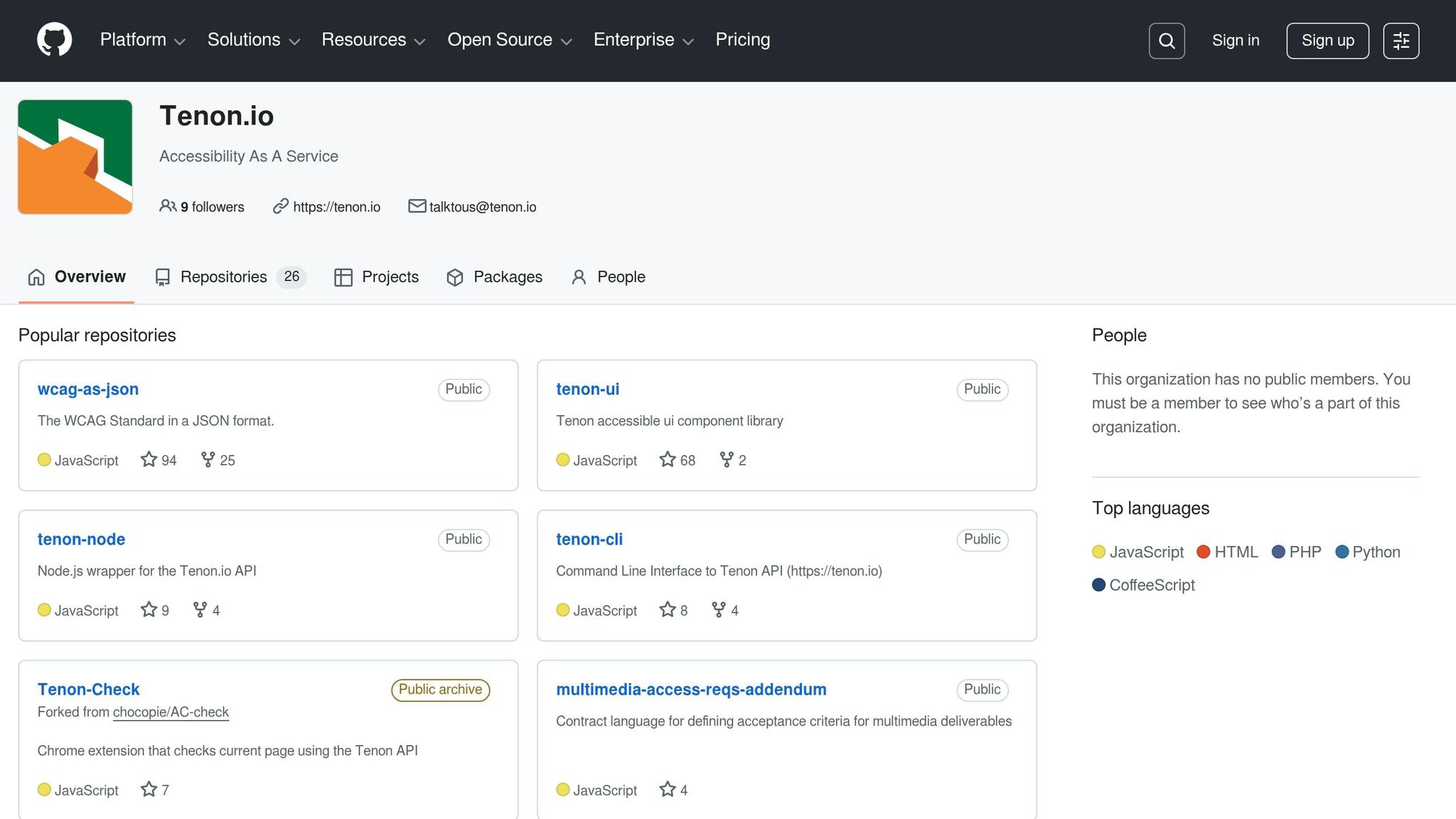 Tenon.io