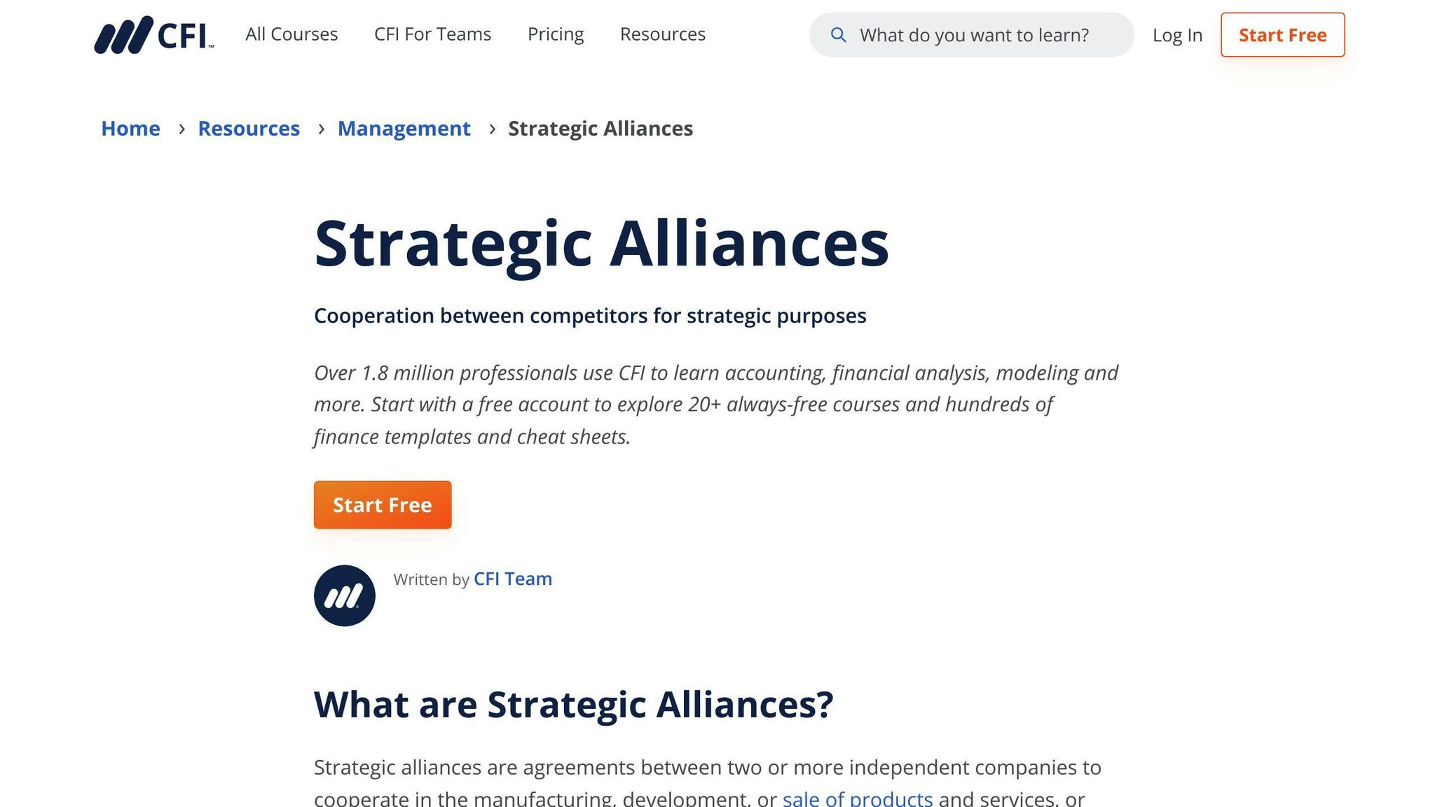 Strategic Partnerships
