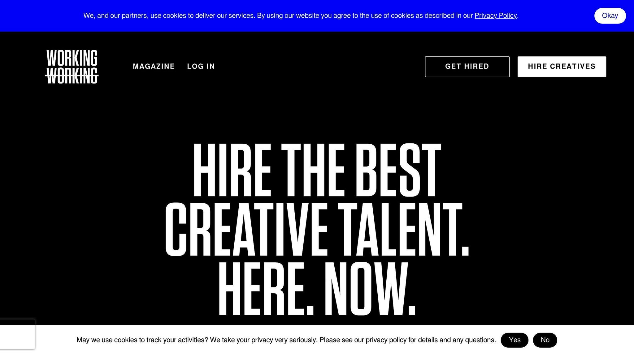 Working Not Working
