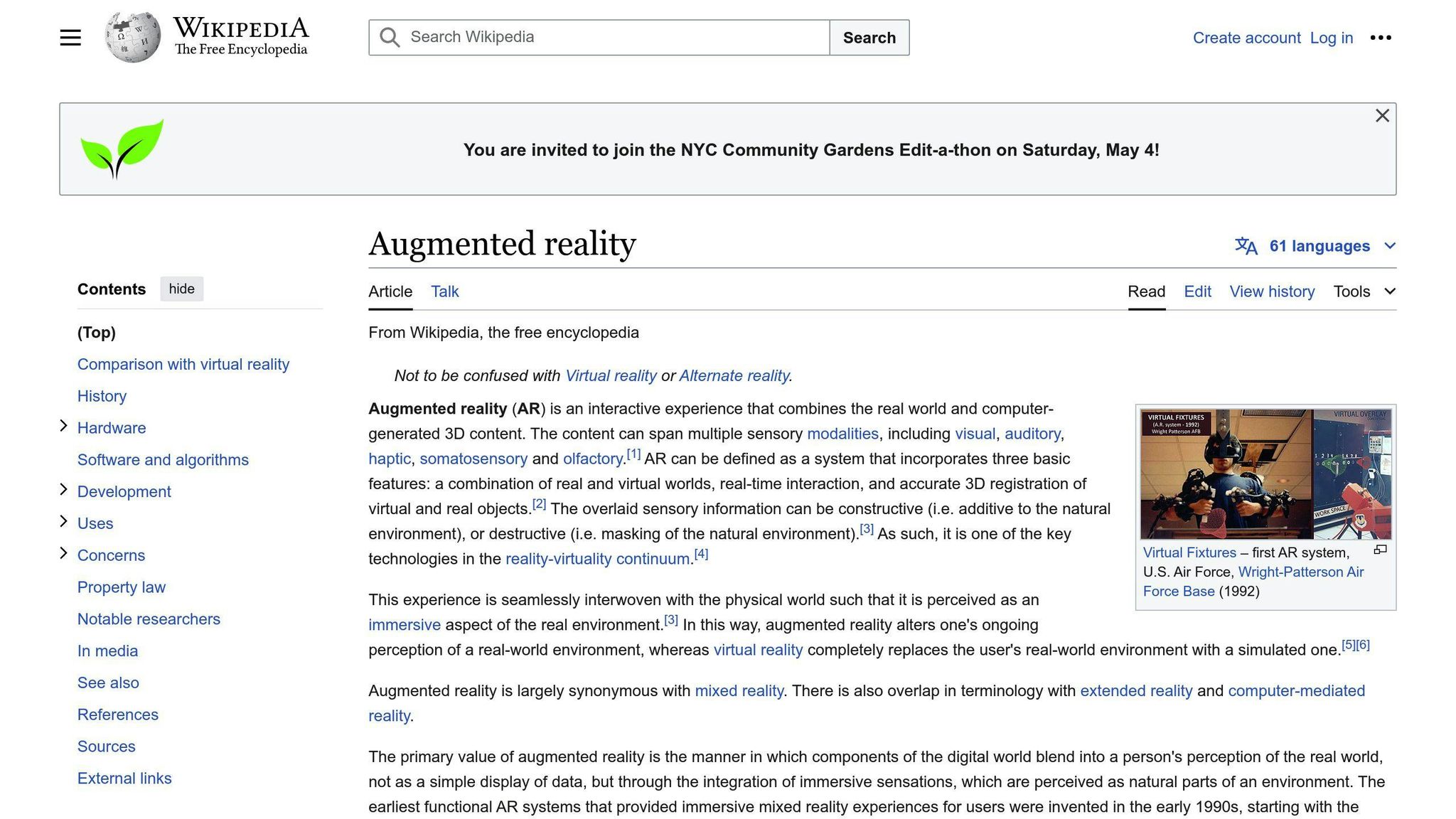Augmented Reality