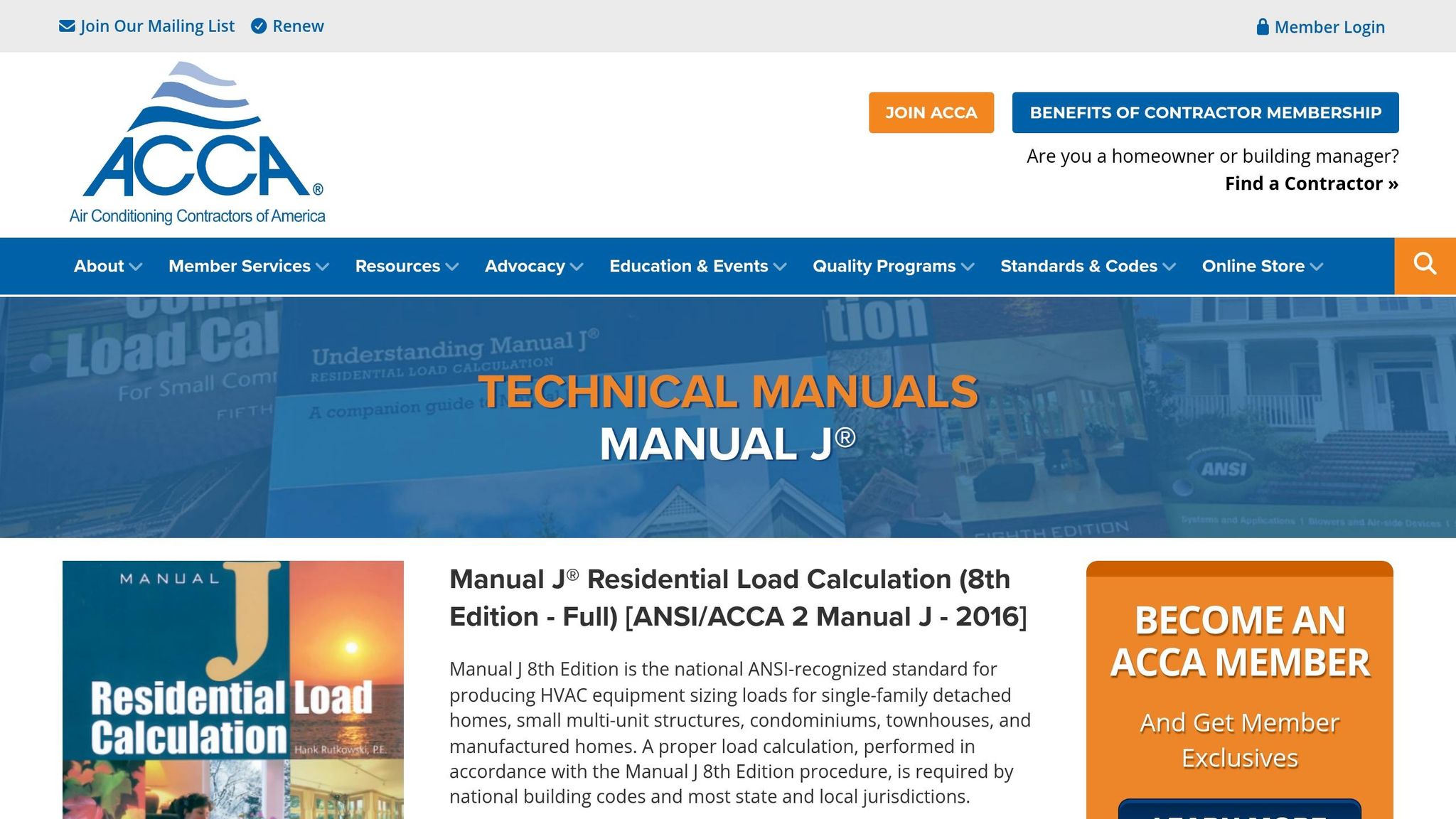 Manual J