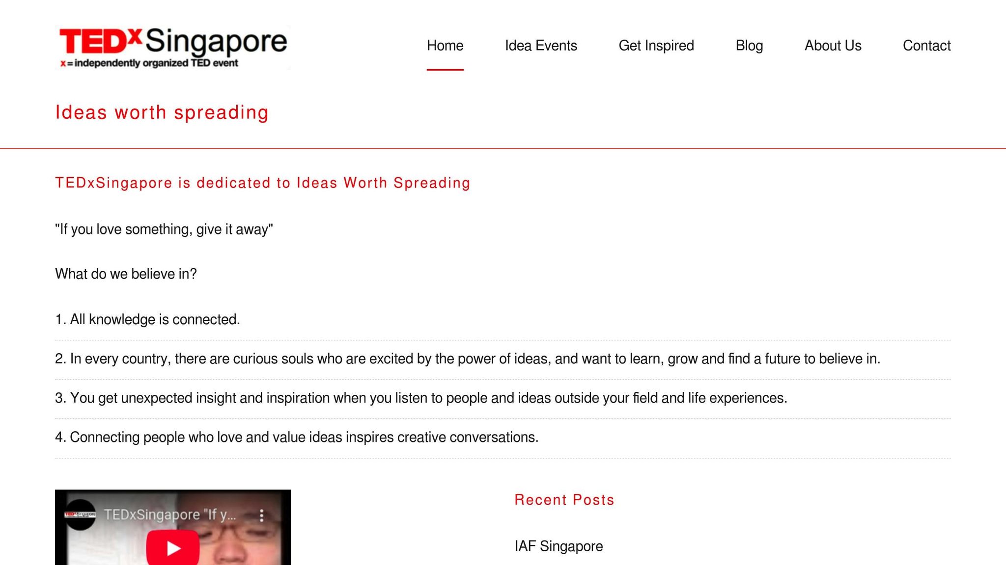 TEDxSingapore