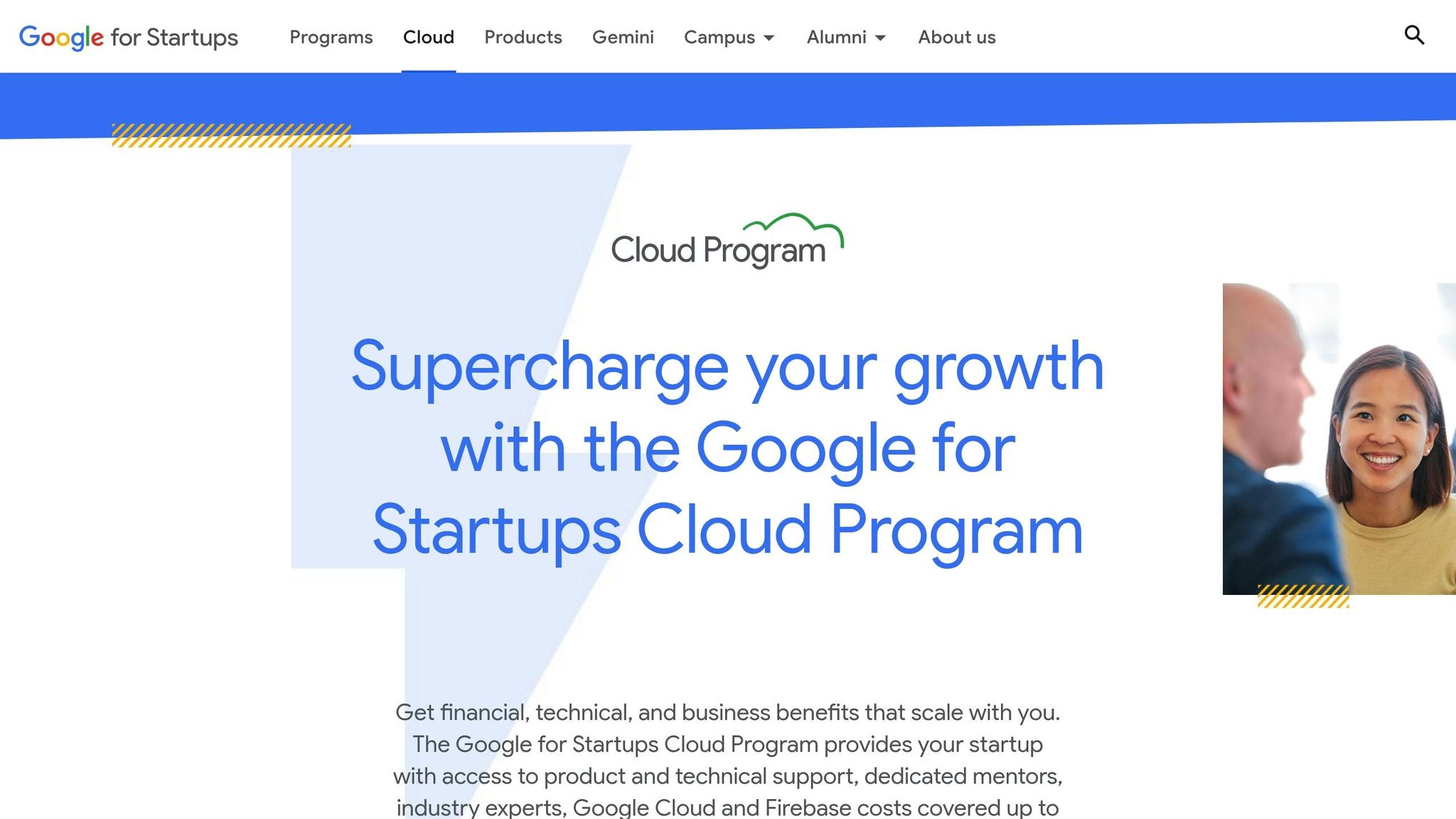Google for Startups Cloud Program