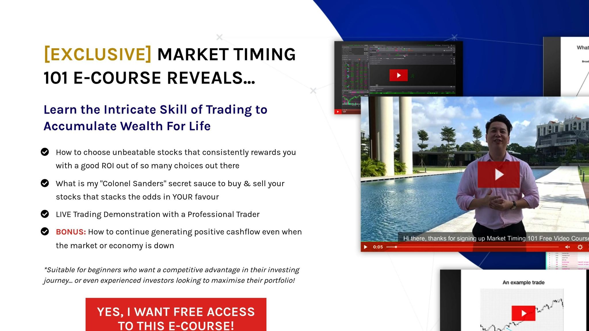 Market Timing 101 E-Course