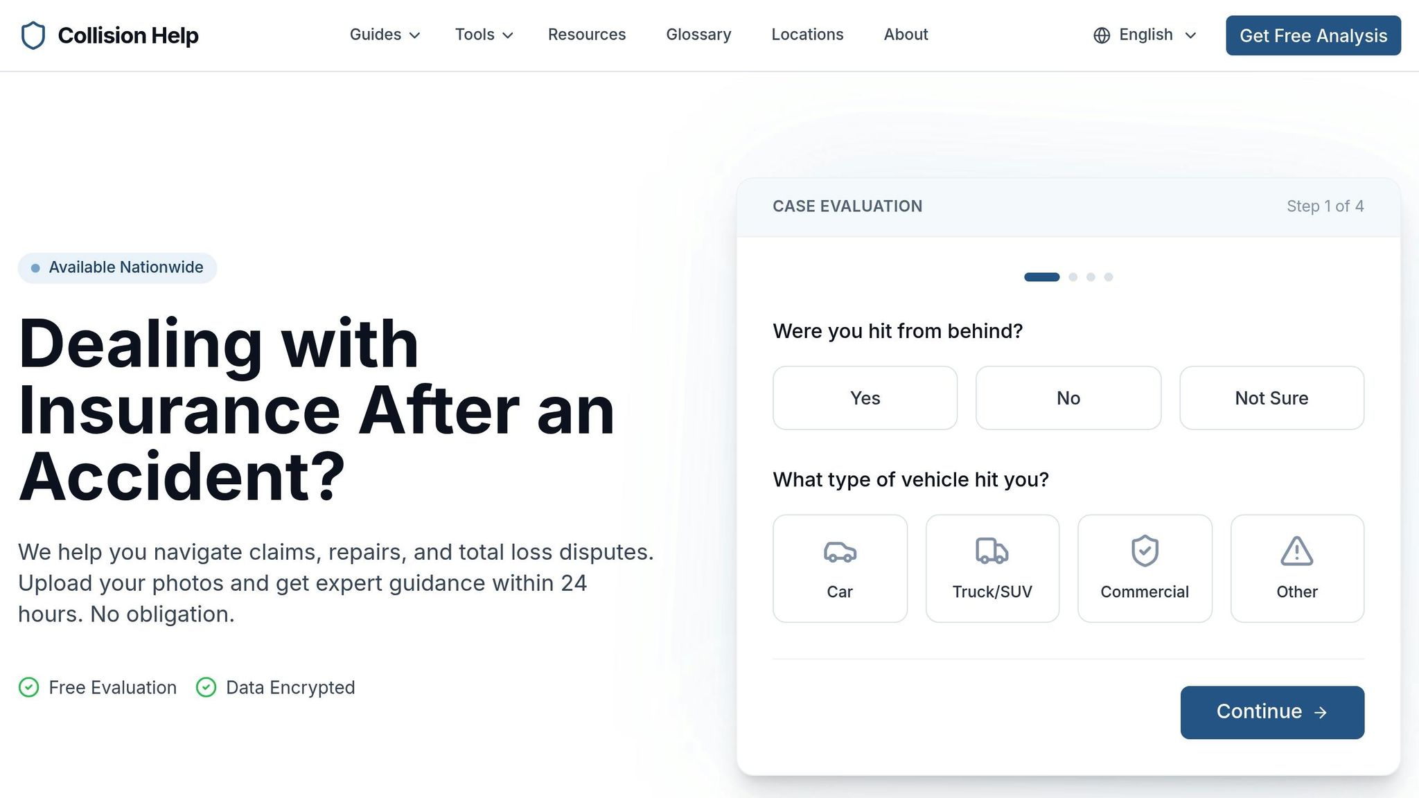 Collision Help | Nationwide Accident Help
