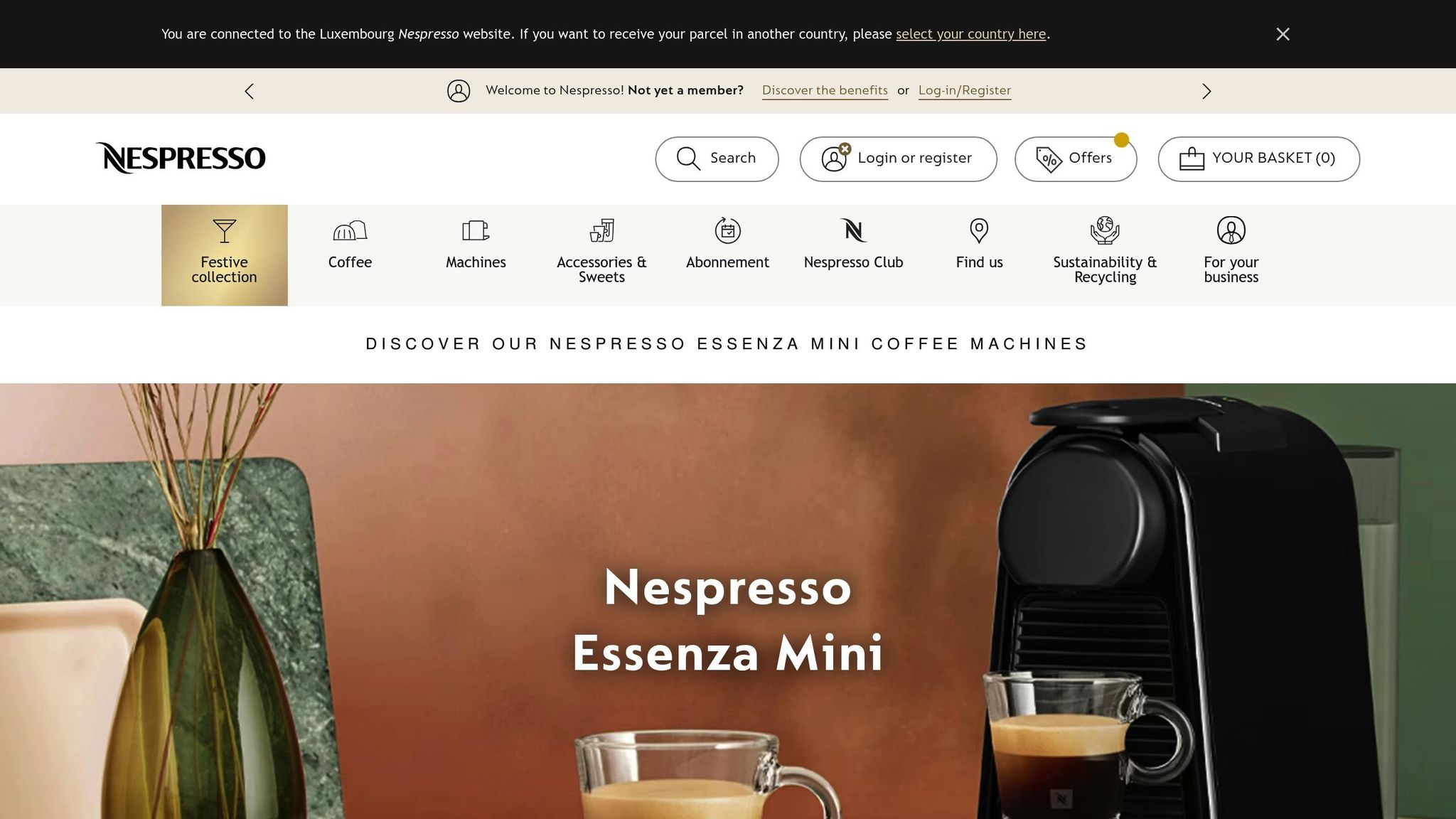 Nespresso Essenza Mini