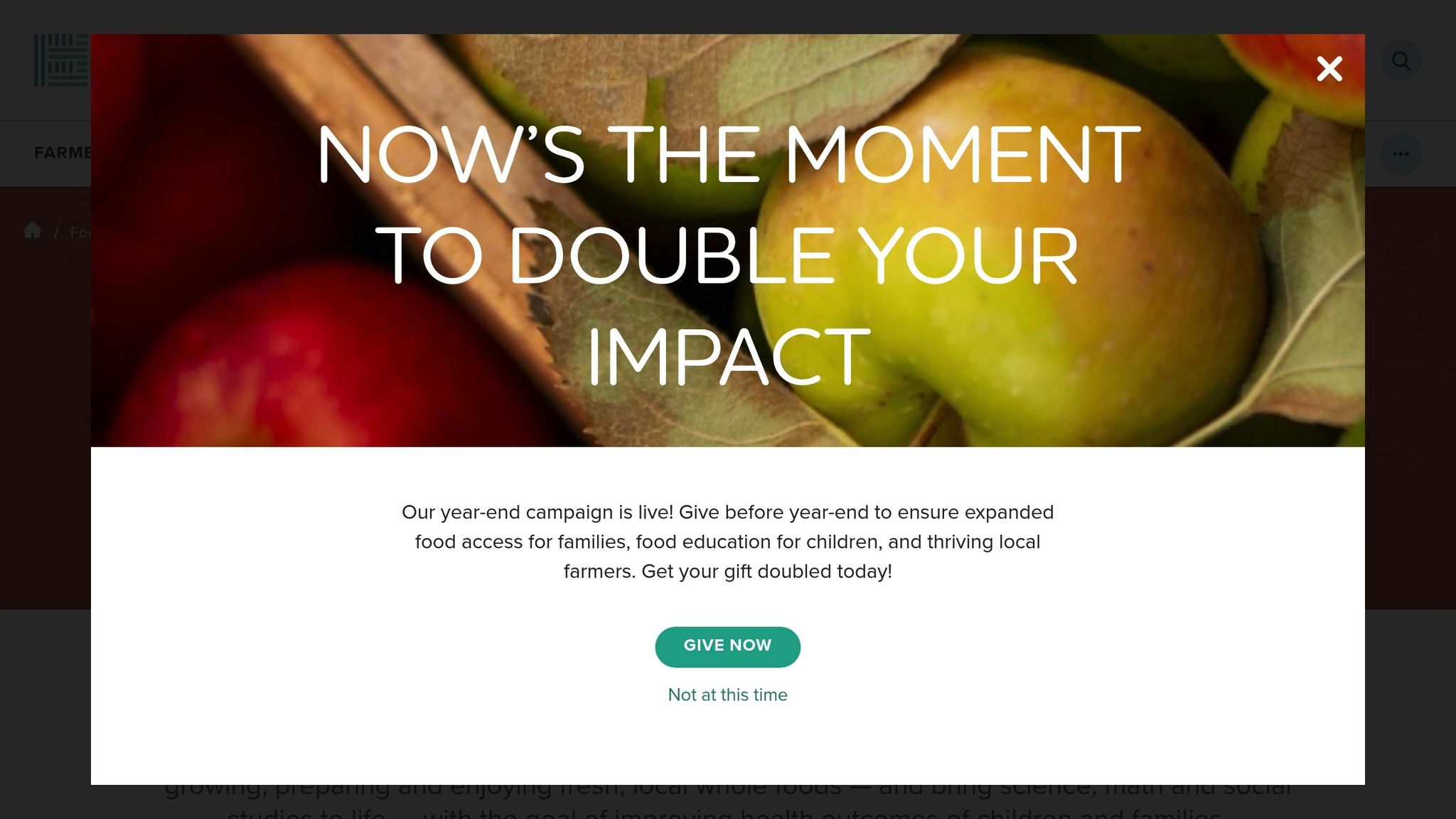 FRESHFARM FoodPrints