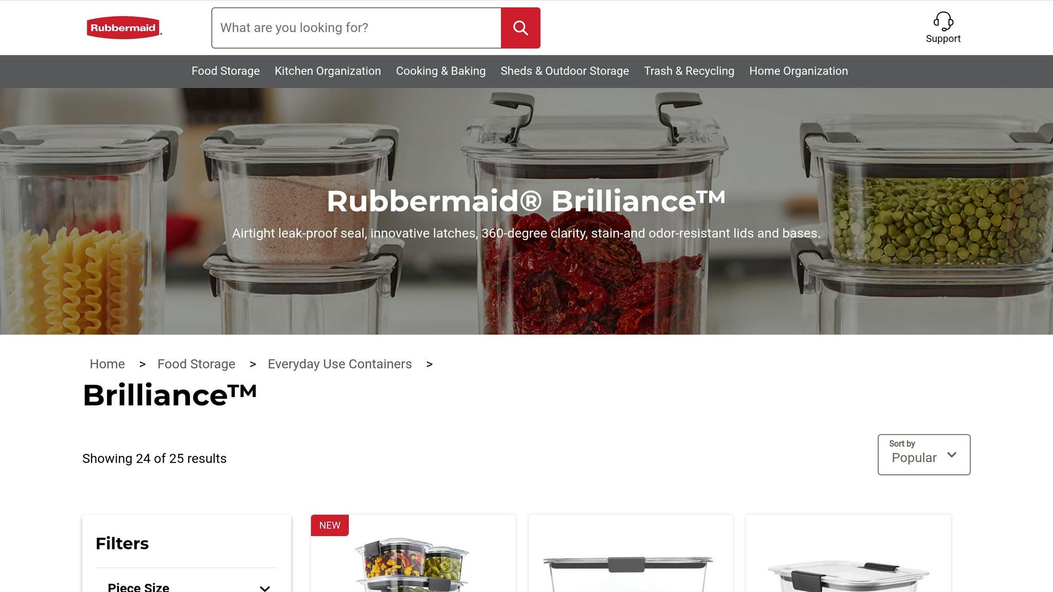 Rubbermaid Brilliance