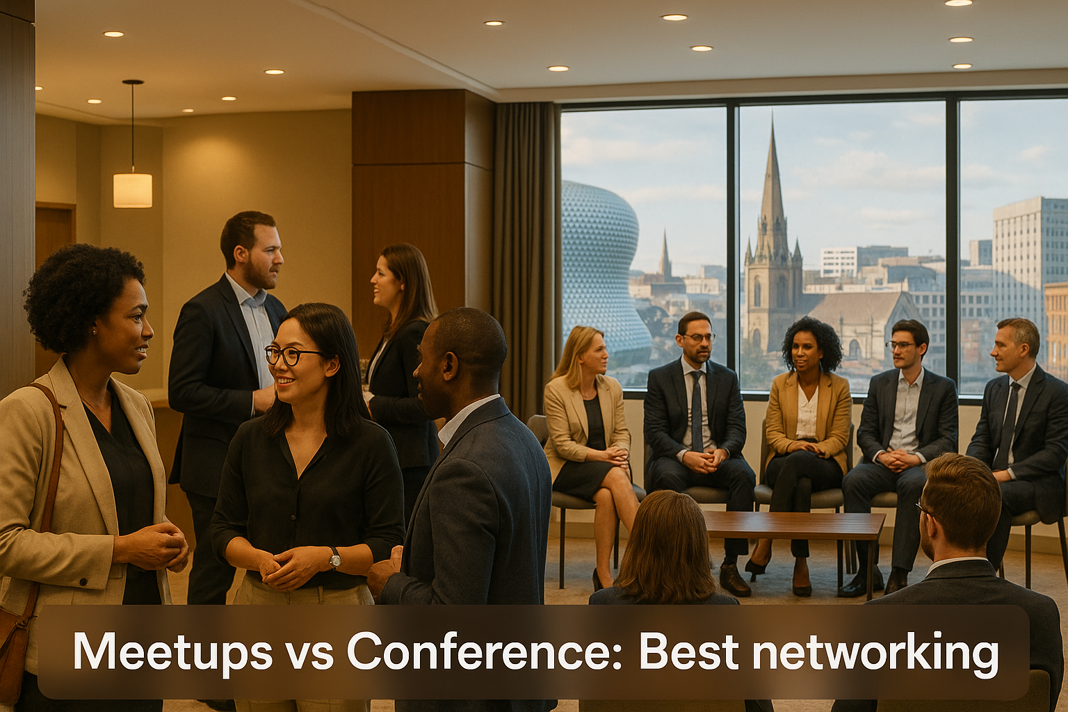 Thumbnail for: Meetups vs Conferences: Best for Birmingham Networking