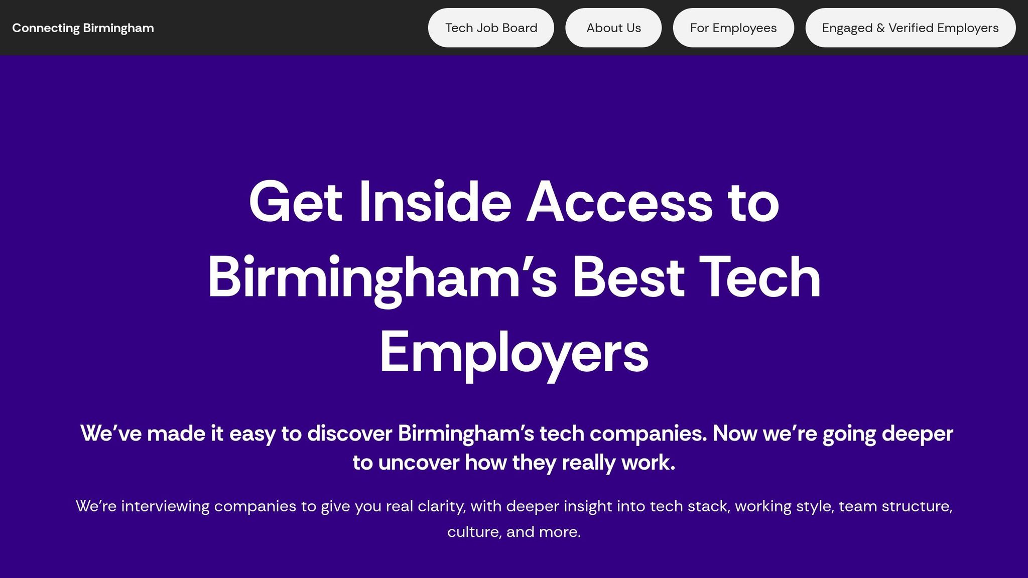Connecting Birmingham