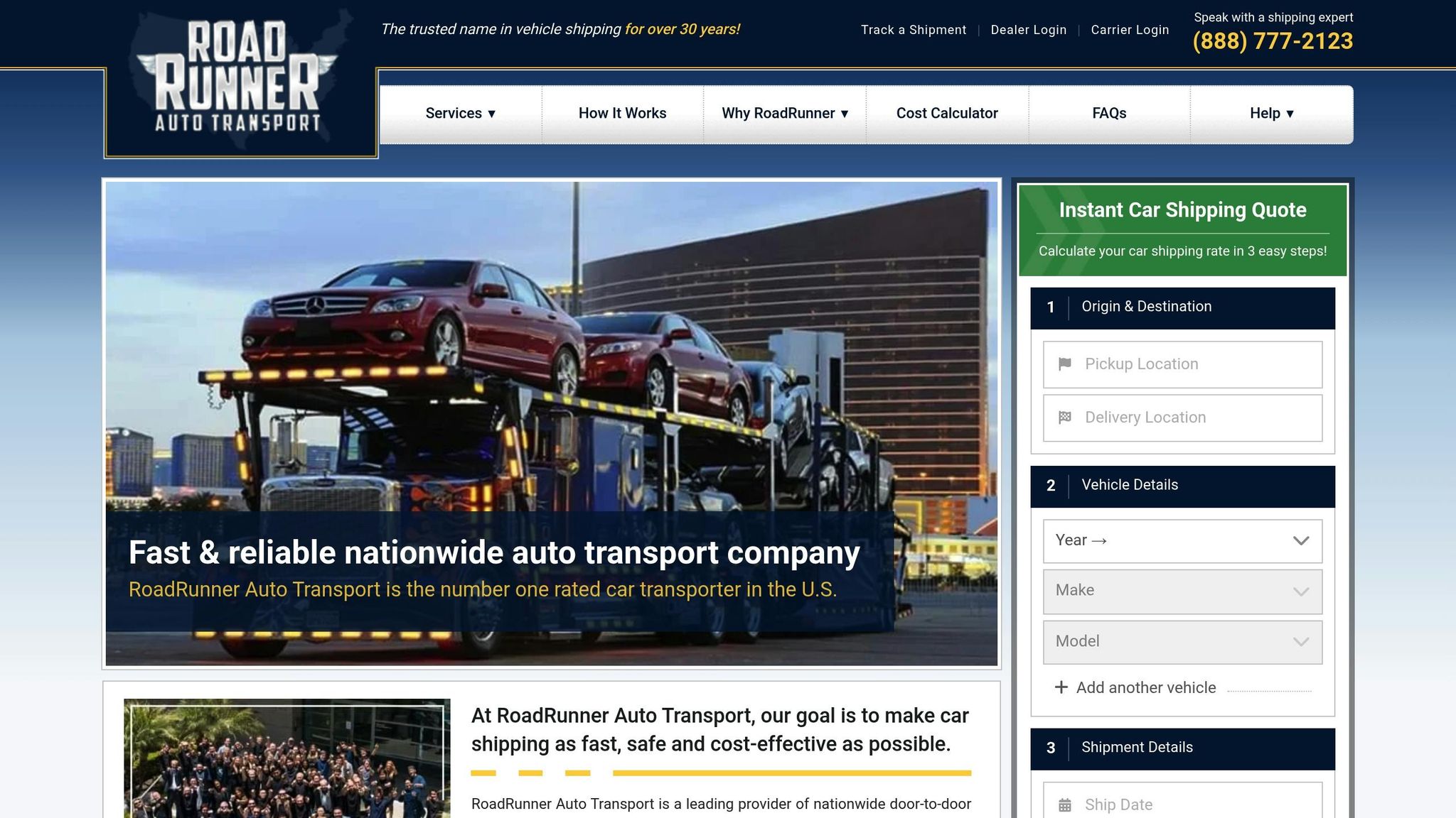 RoadRunner Auto Transport