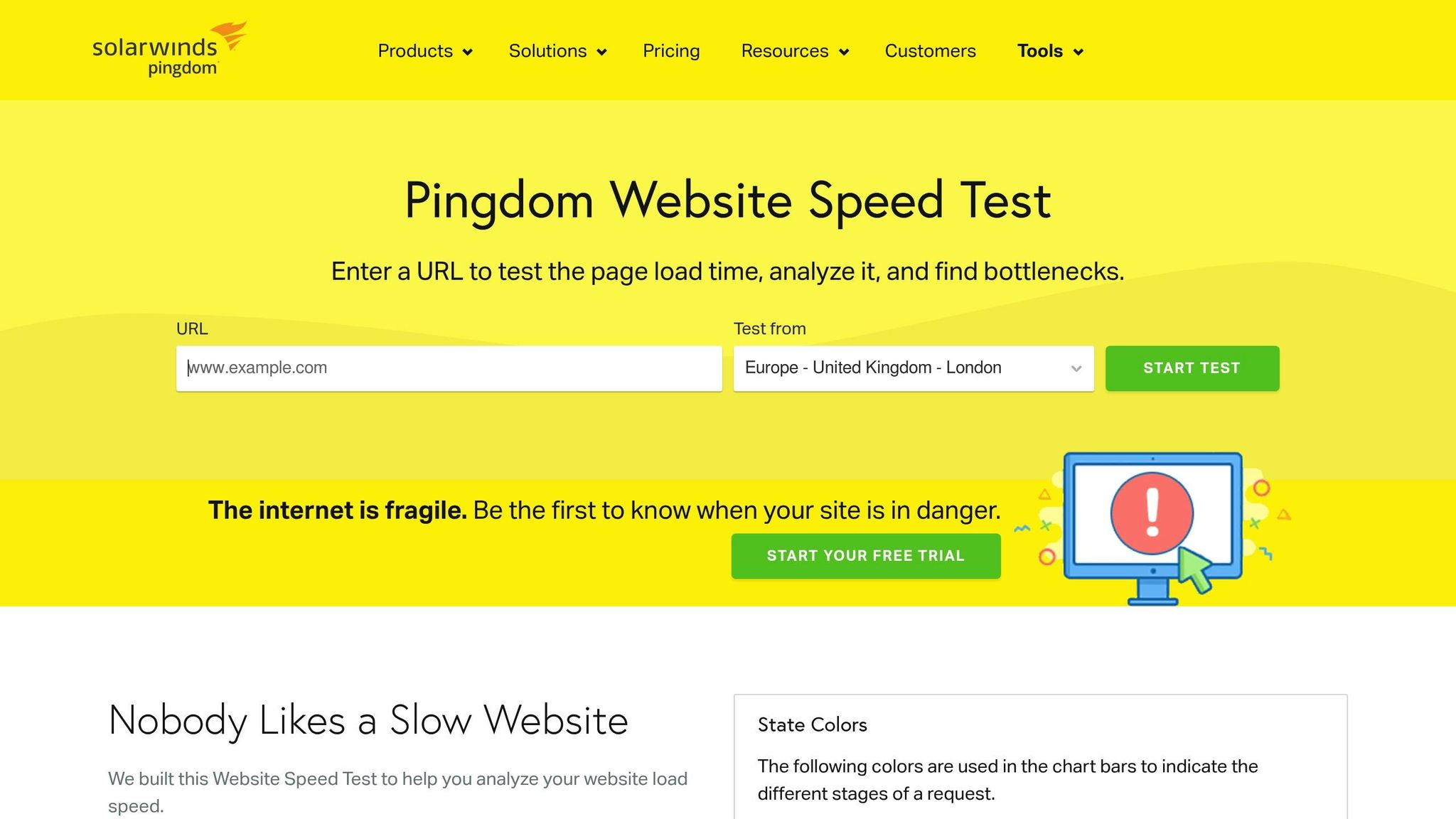 Pingdom Tools