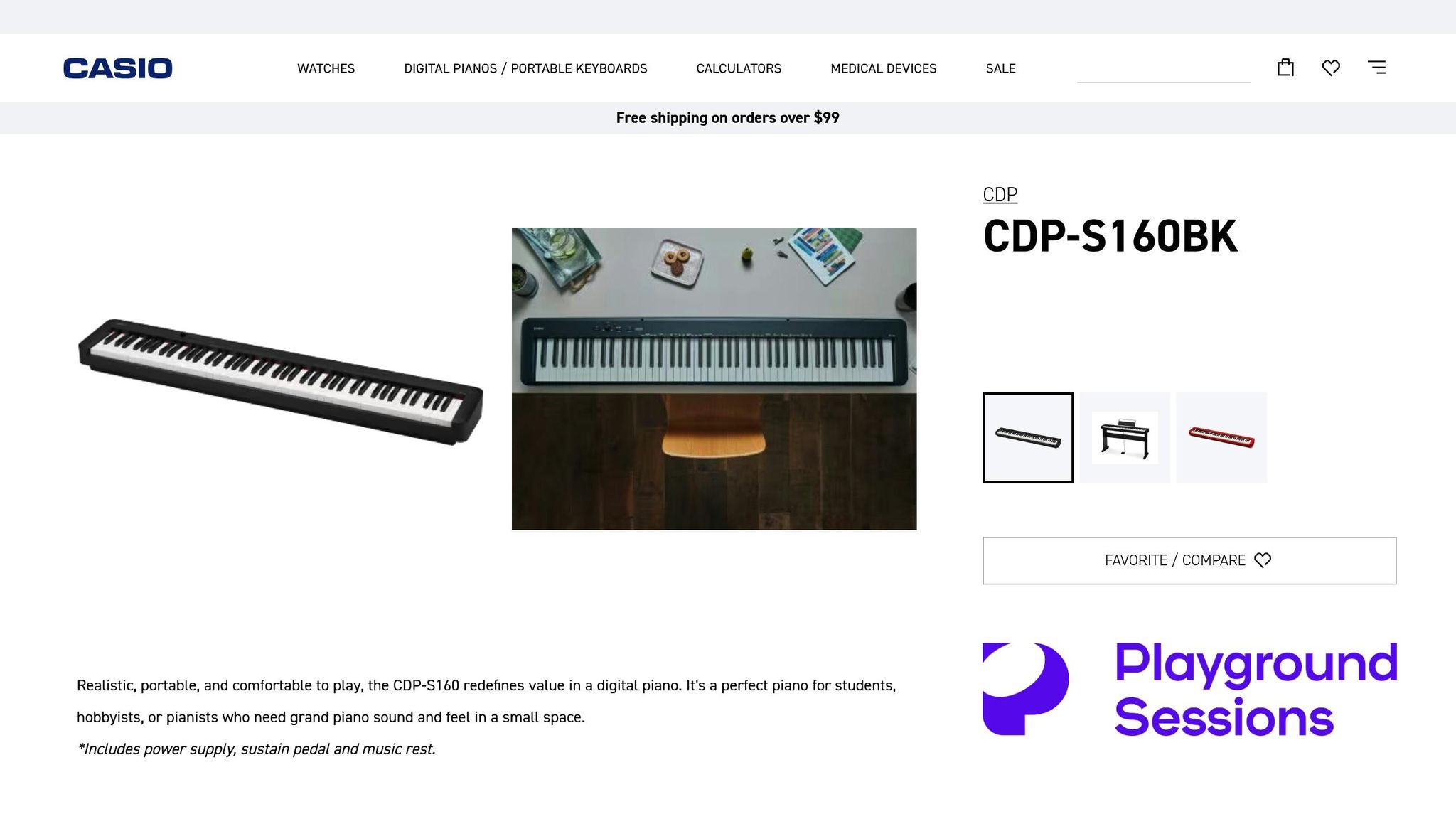 Casio CDP-S160