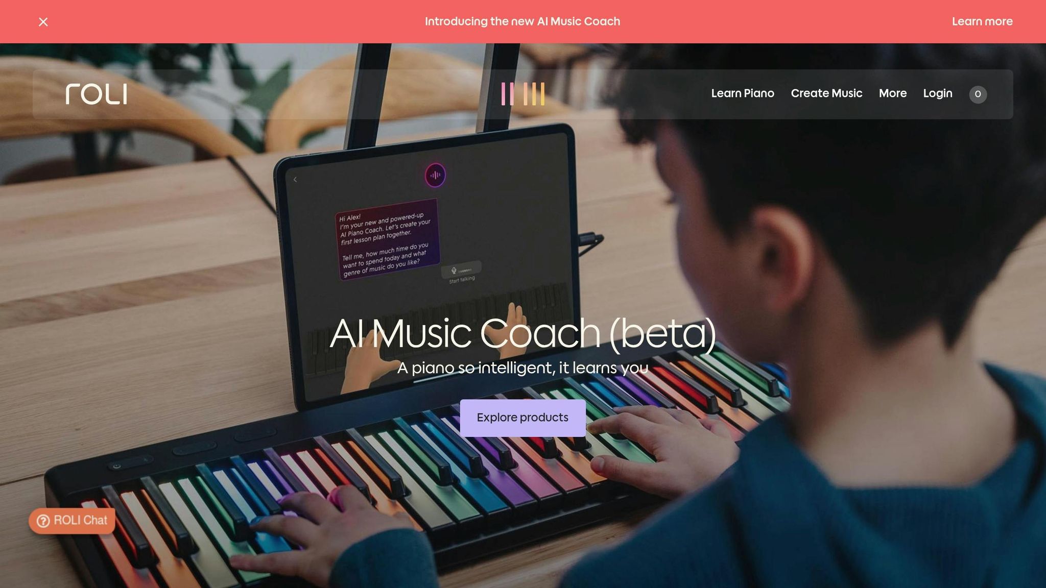 ROLI AI Music Coach