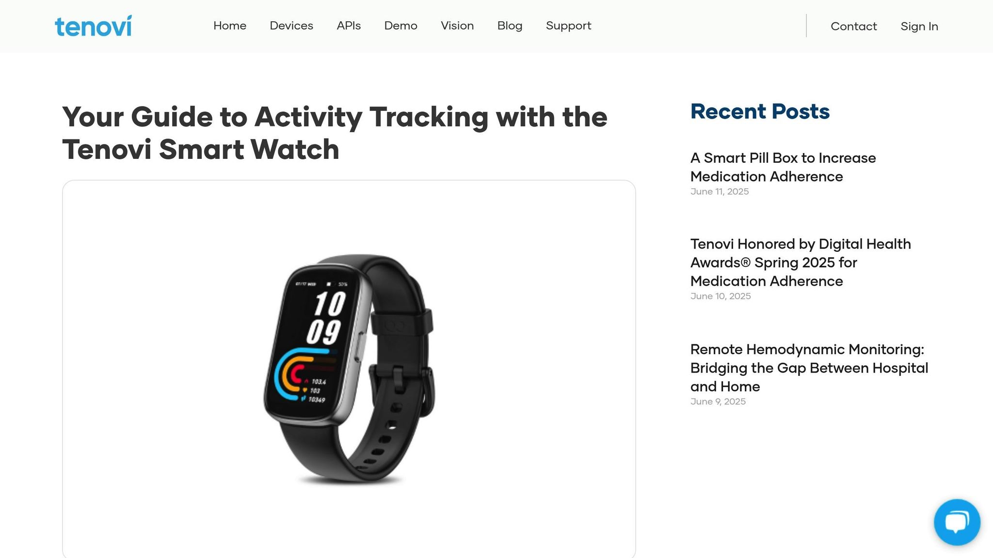Tenovi Smart Watch