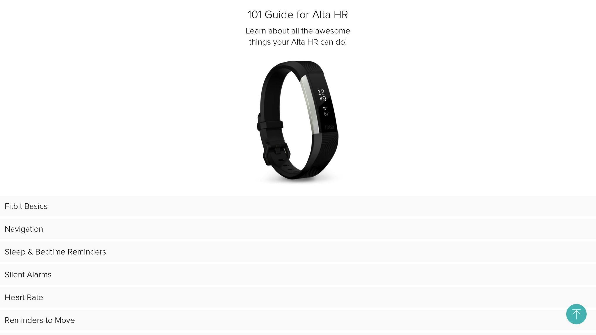 Fitbit Alta HR