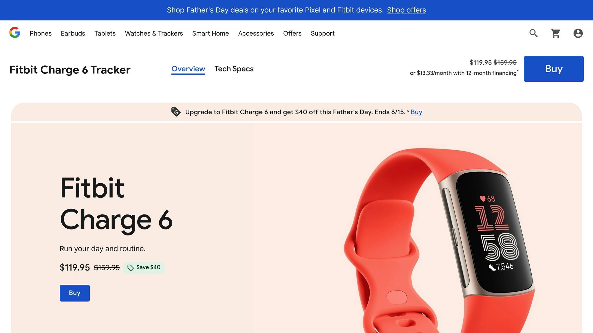 Fitbit Charge 6