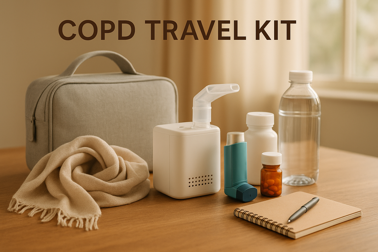 What to Pack in a COPD Travel Kit