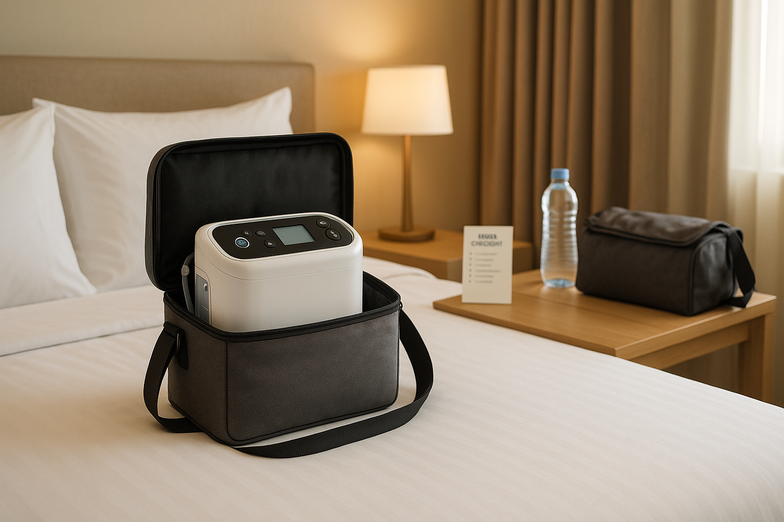 Portable Oxygen Use in Hotels: Tips and Tricks