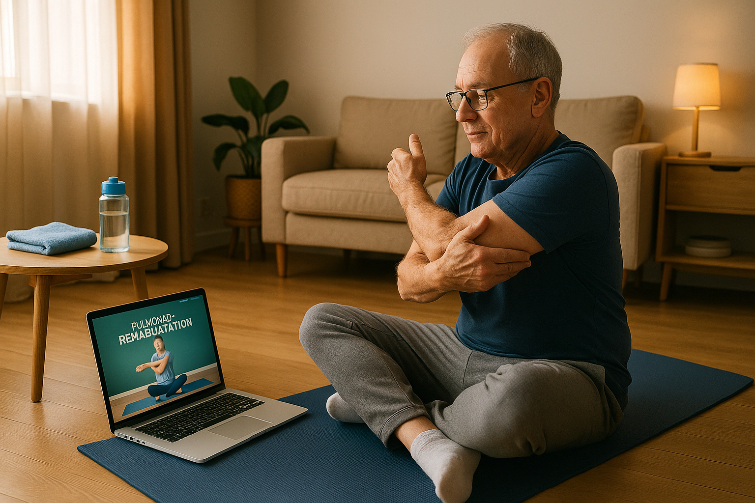 Virtual Pulmonary Rehabilitation for COPD: Complete Guide to At-Home Exercise Programs
