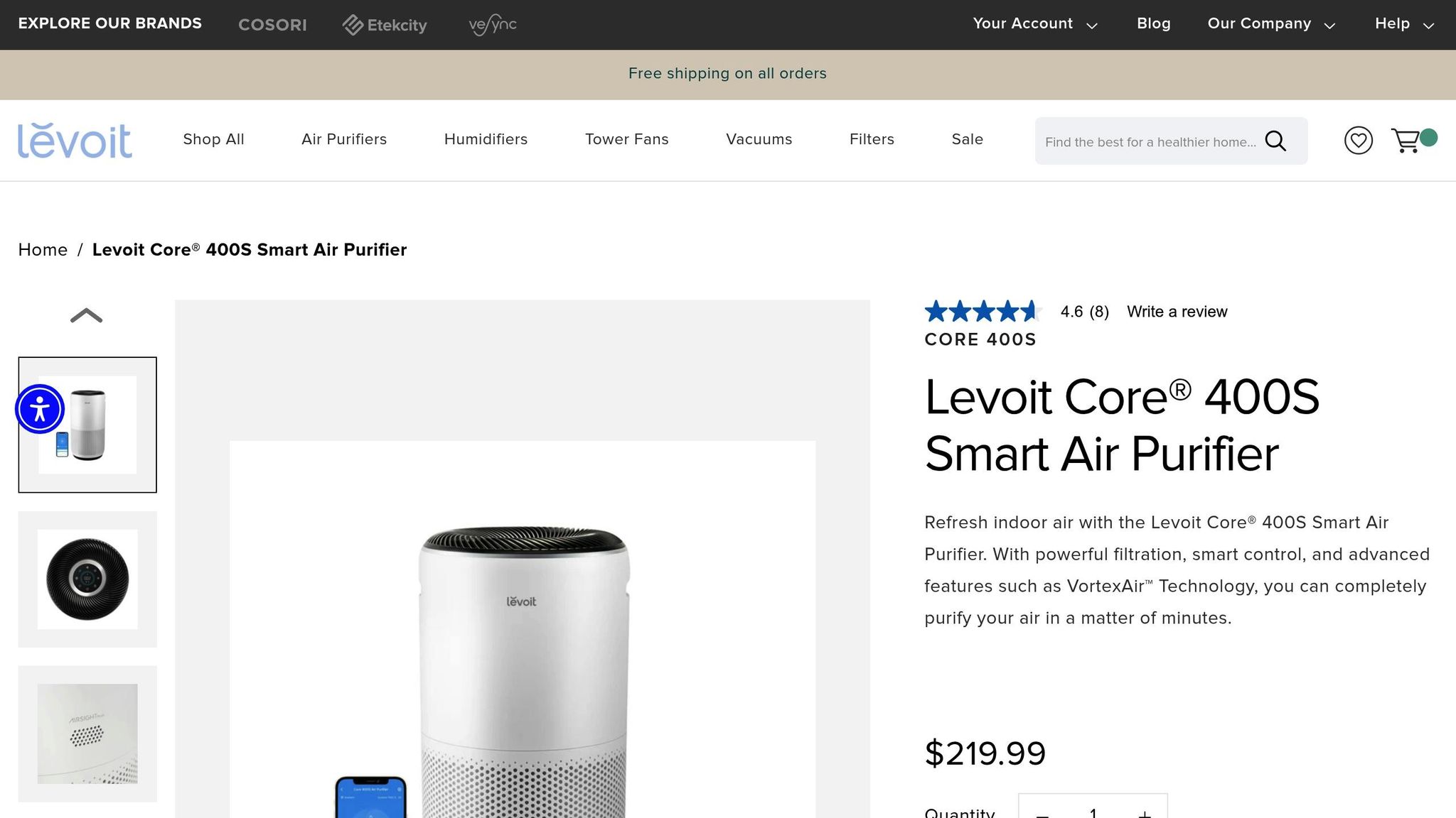 Levoit Core 400S