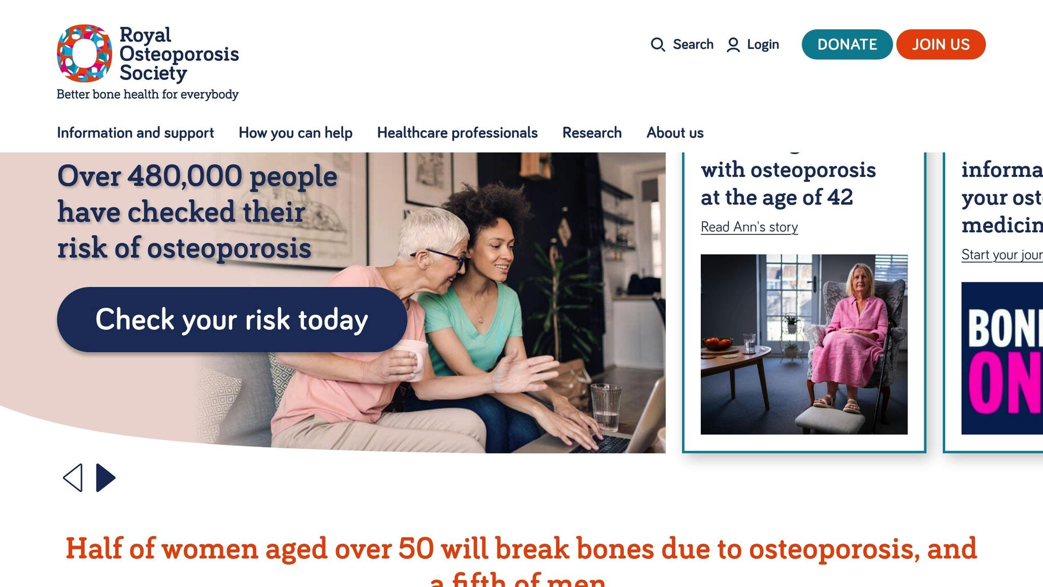 Osteoporosis Support Network