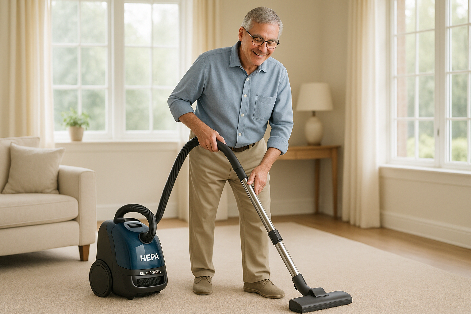 HEPA Vacuums for COPD Homes (2025): Sealed Systems That Don’t Leak Dust
