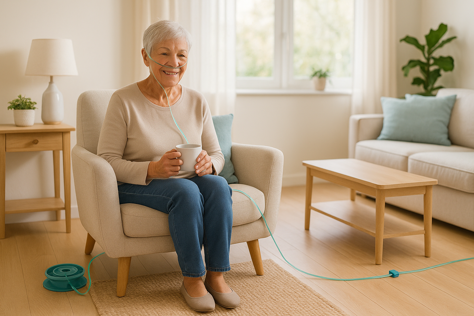 Oxygen Tubing Management at Home (2025): Swivels, Clips, Reels & No-Trip Guides