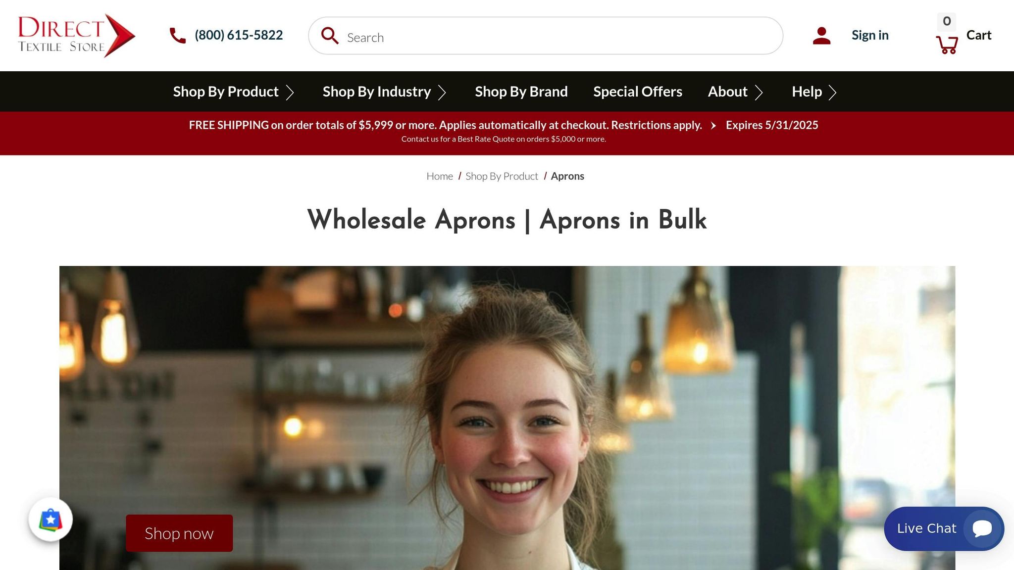 Apron Bulk USA