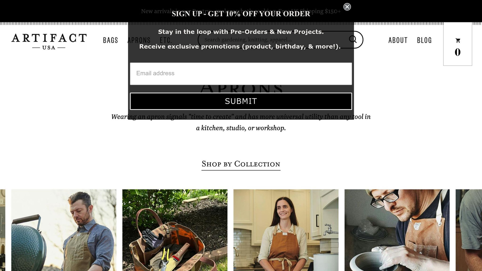 ARTIFACT Aprons