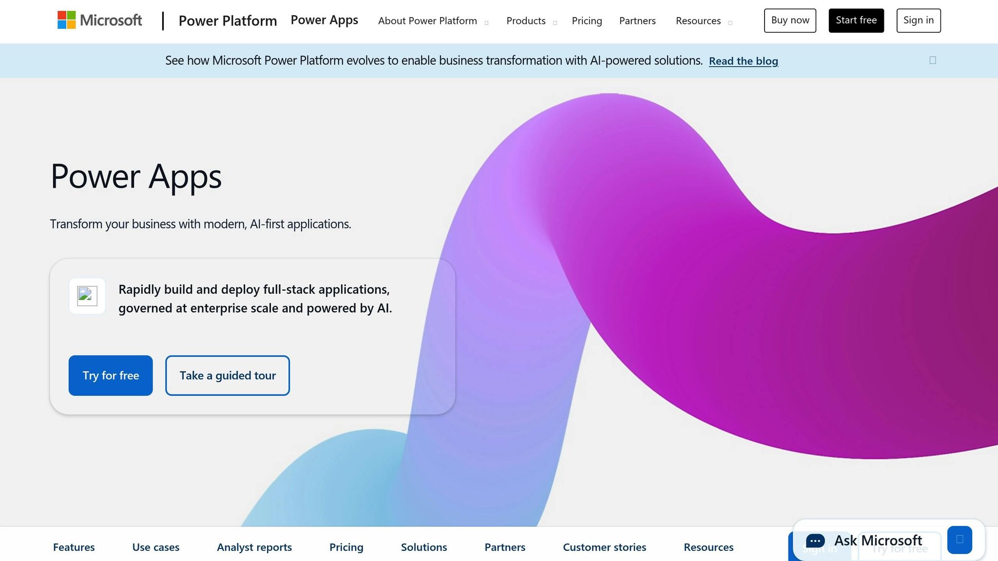 Microsoft Power Apps