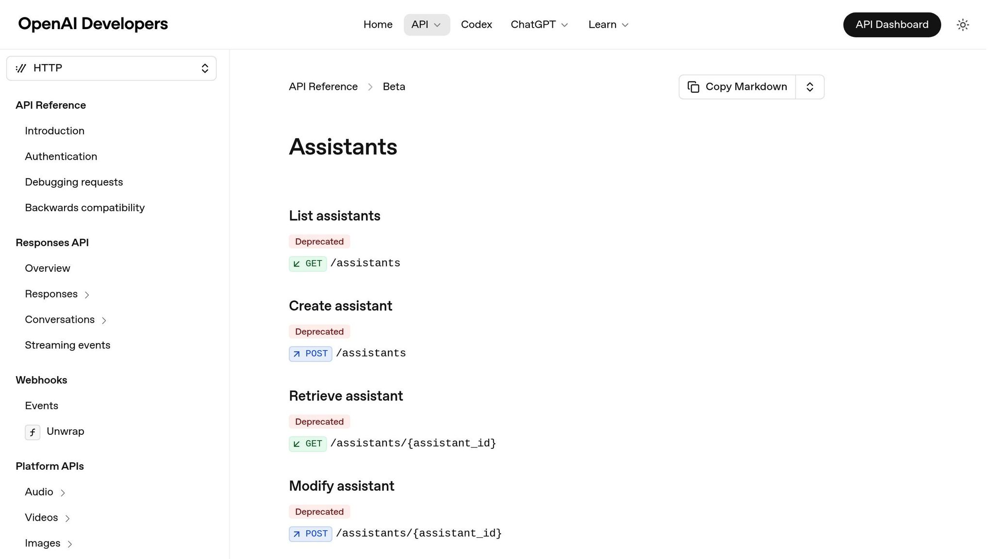 Assistants API