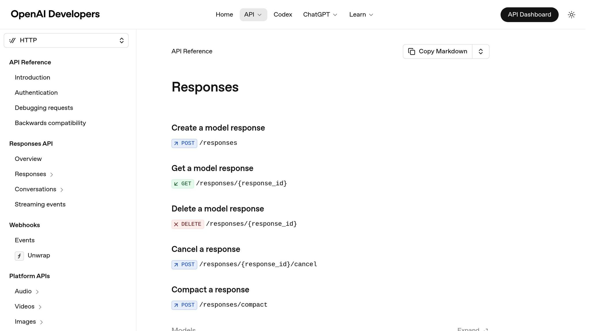 Responses API