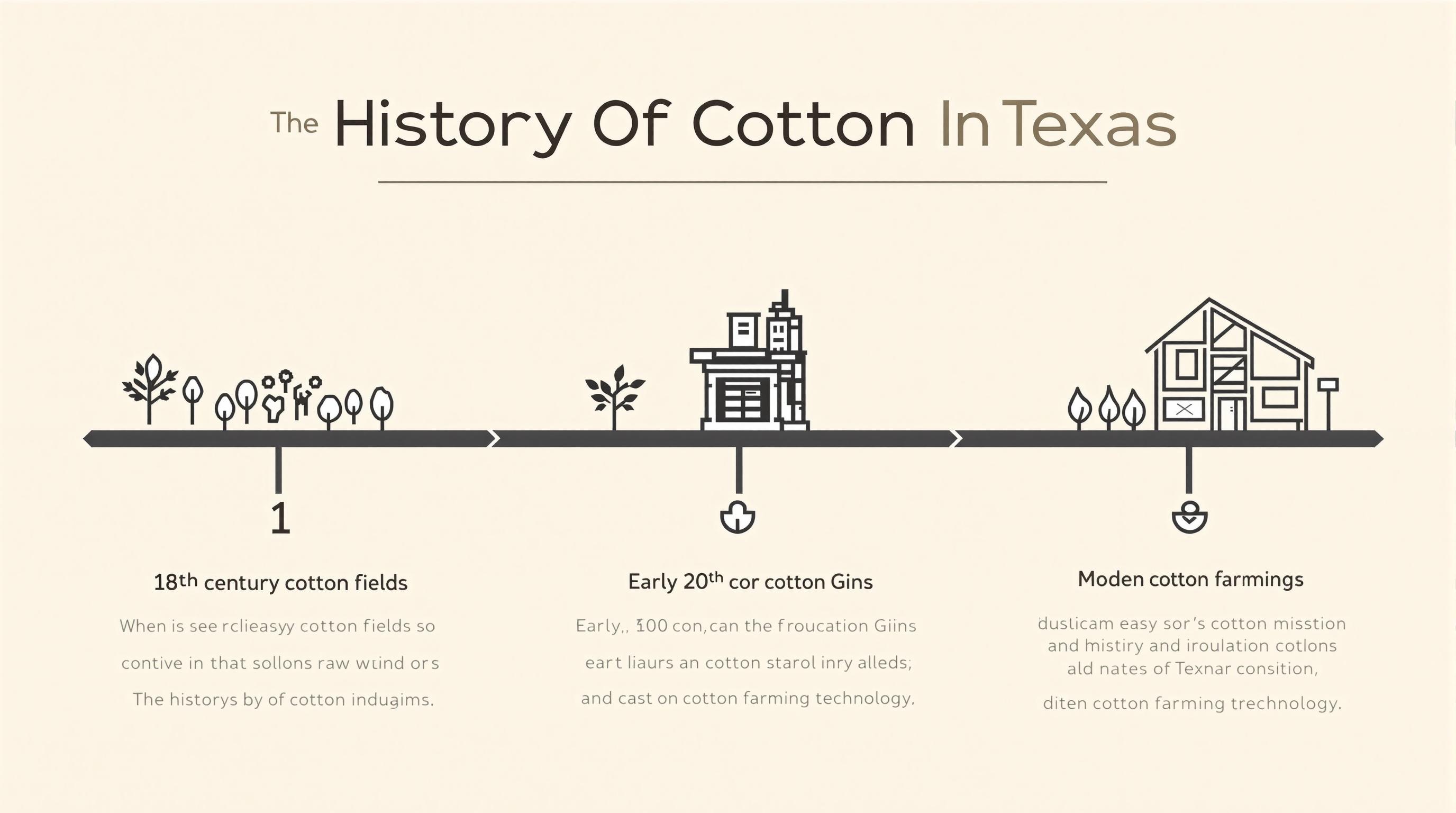 The History Of Cotton In Texas