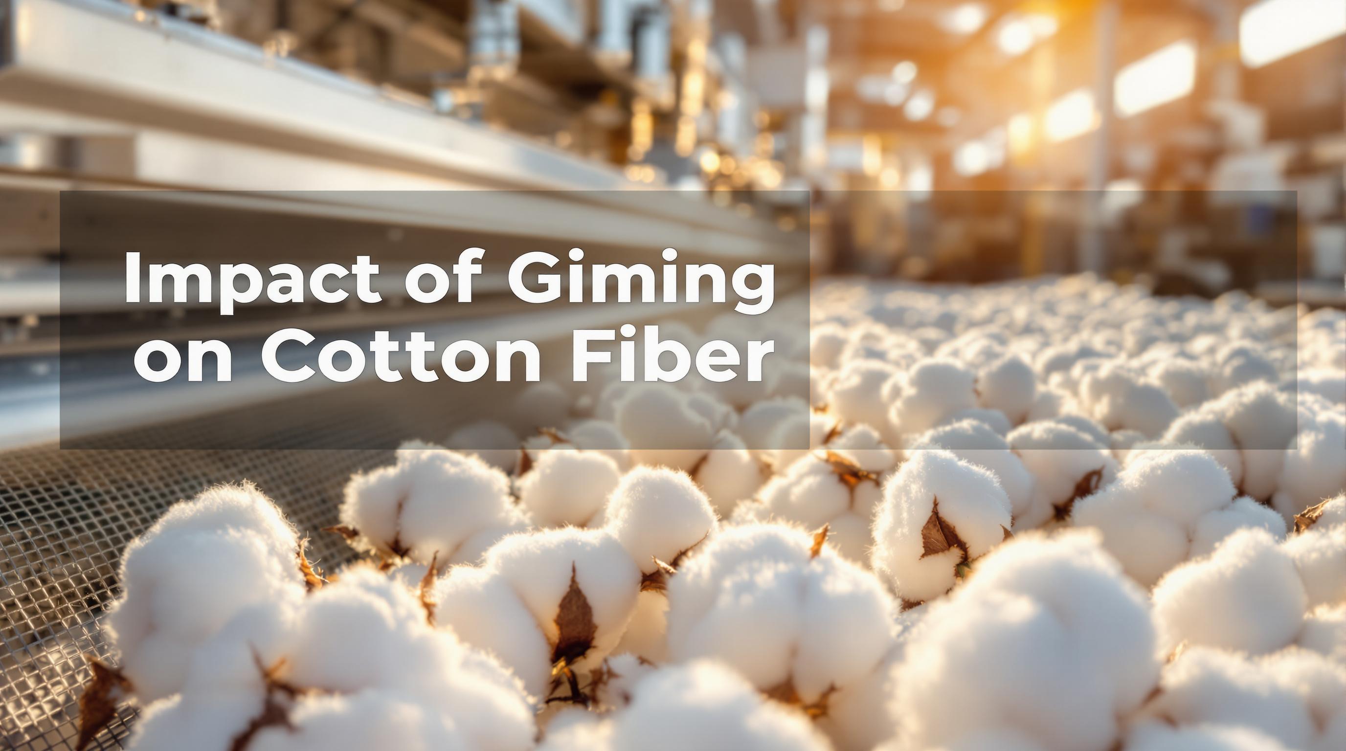 Impact of Ginning on Cotton Fiber Quality