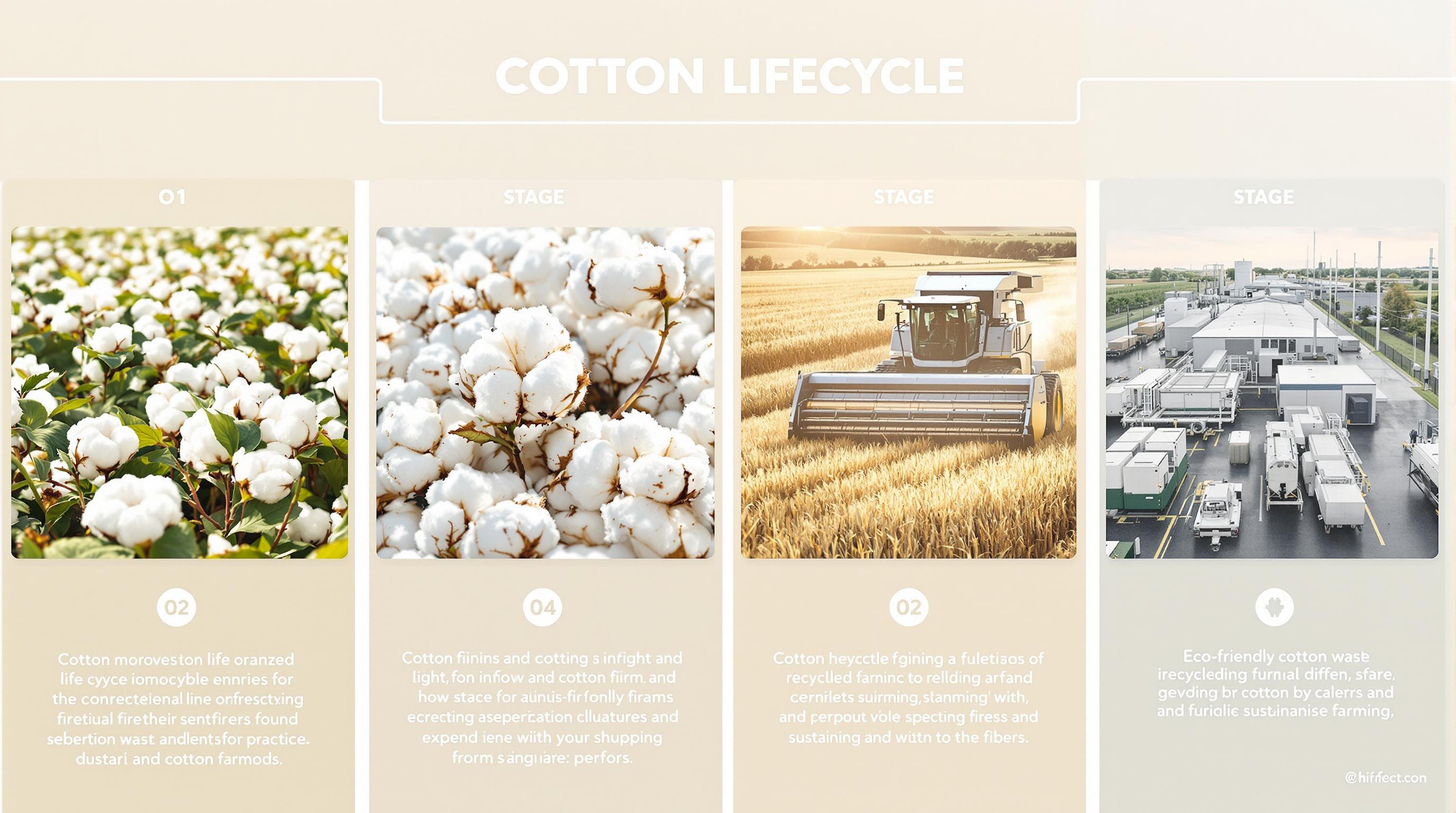 Lifecycle Stages of Cotton Ginning