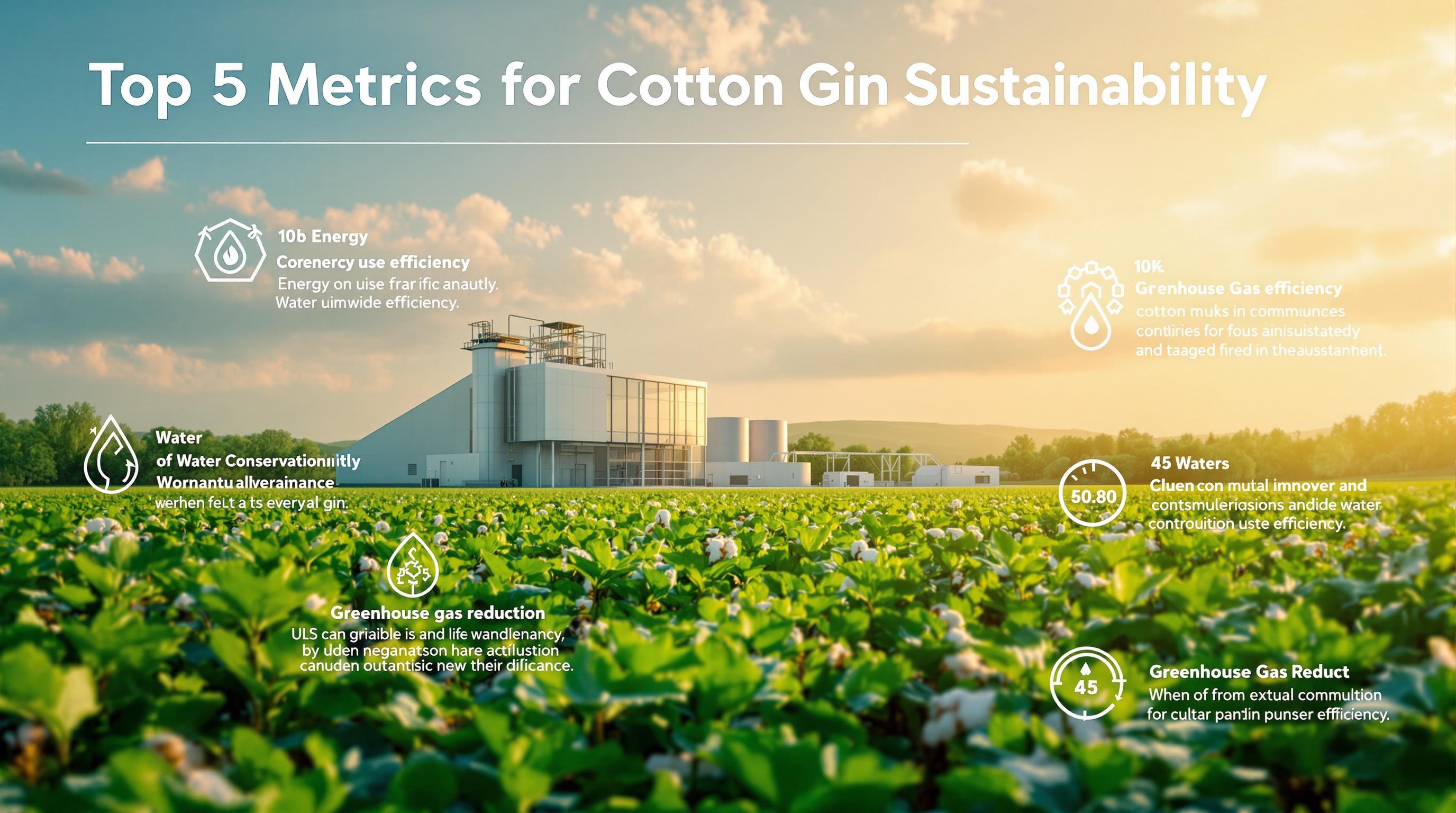 Top 5 Metrics for Cotton Gin Sustainability