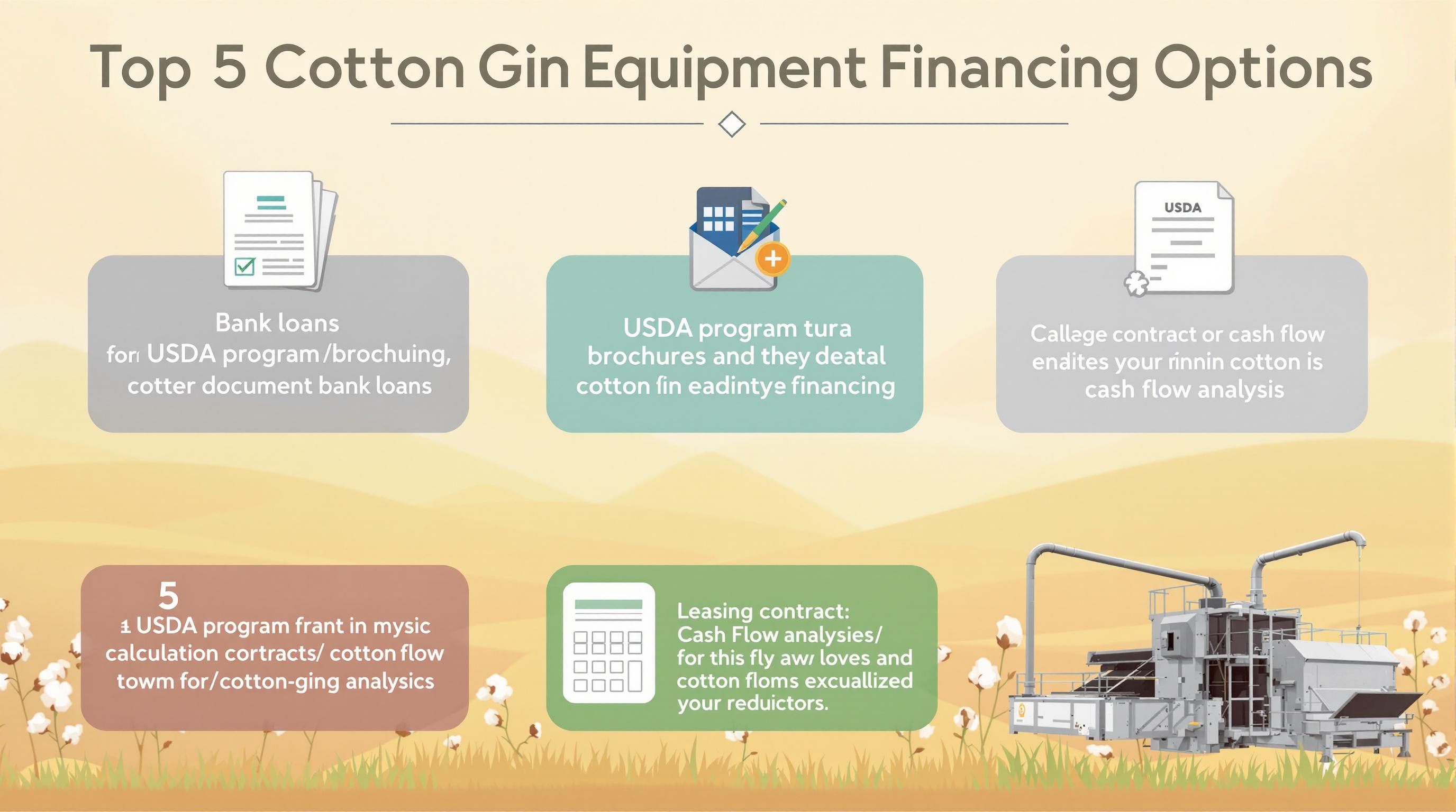 Thumbnail for: Top 5 Cotton Gin Equipment Financing Options