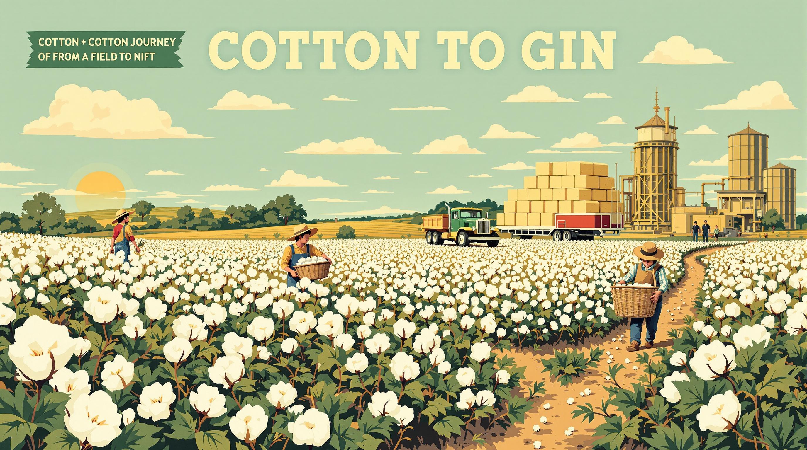 How Cotton Moves from Field to Gin