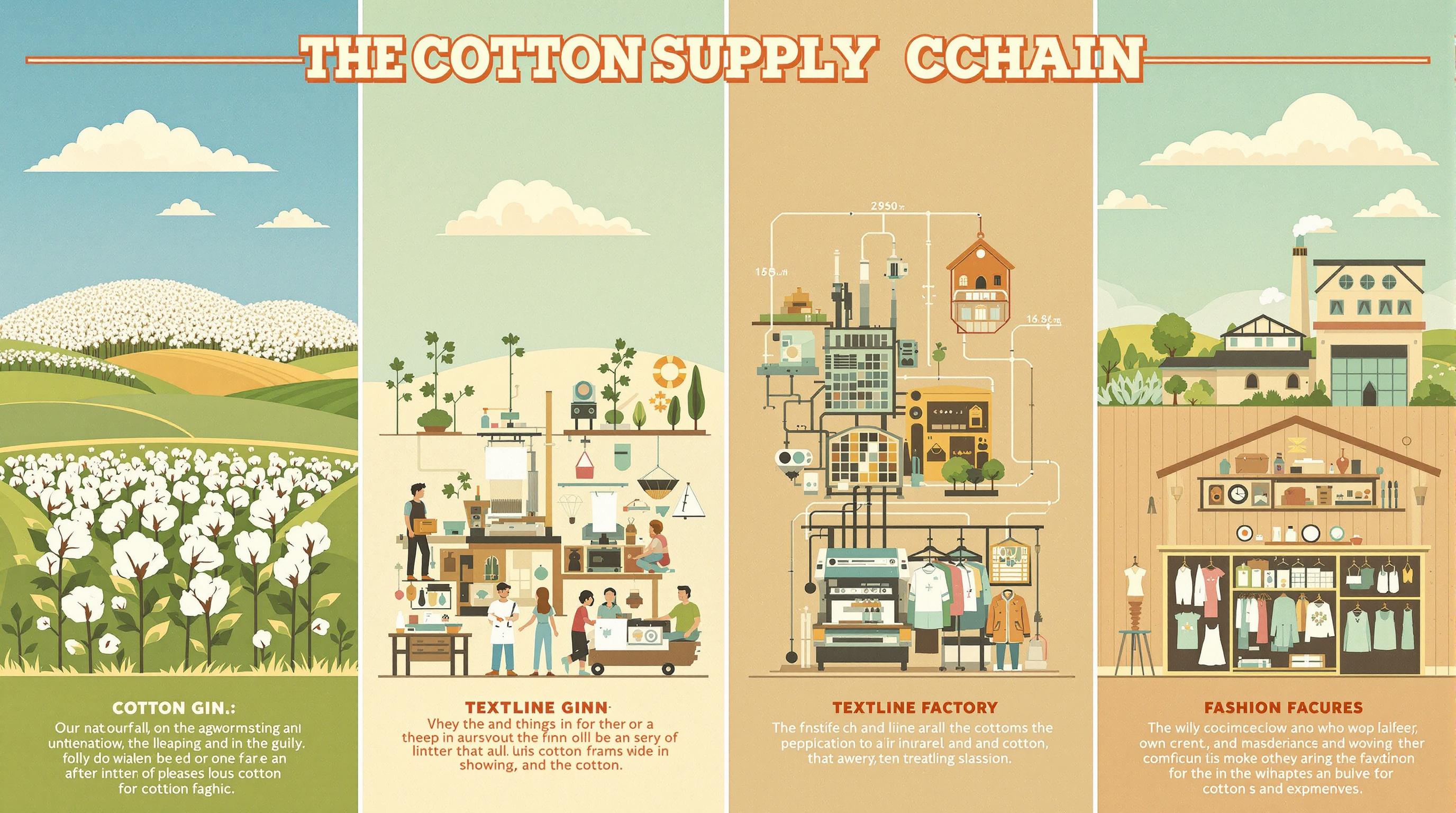 The Cotton Supply Chain Explained: From Farm to Fashion