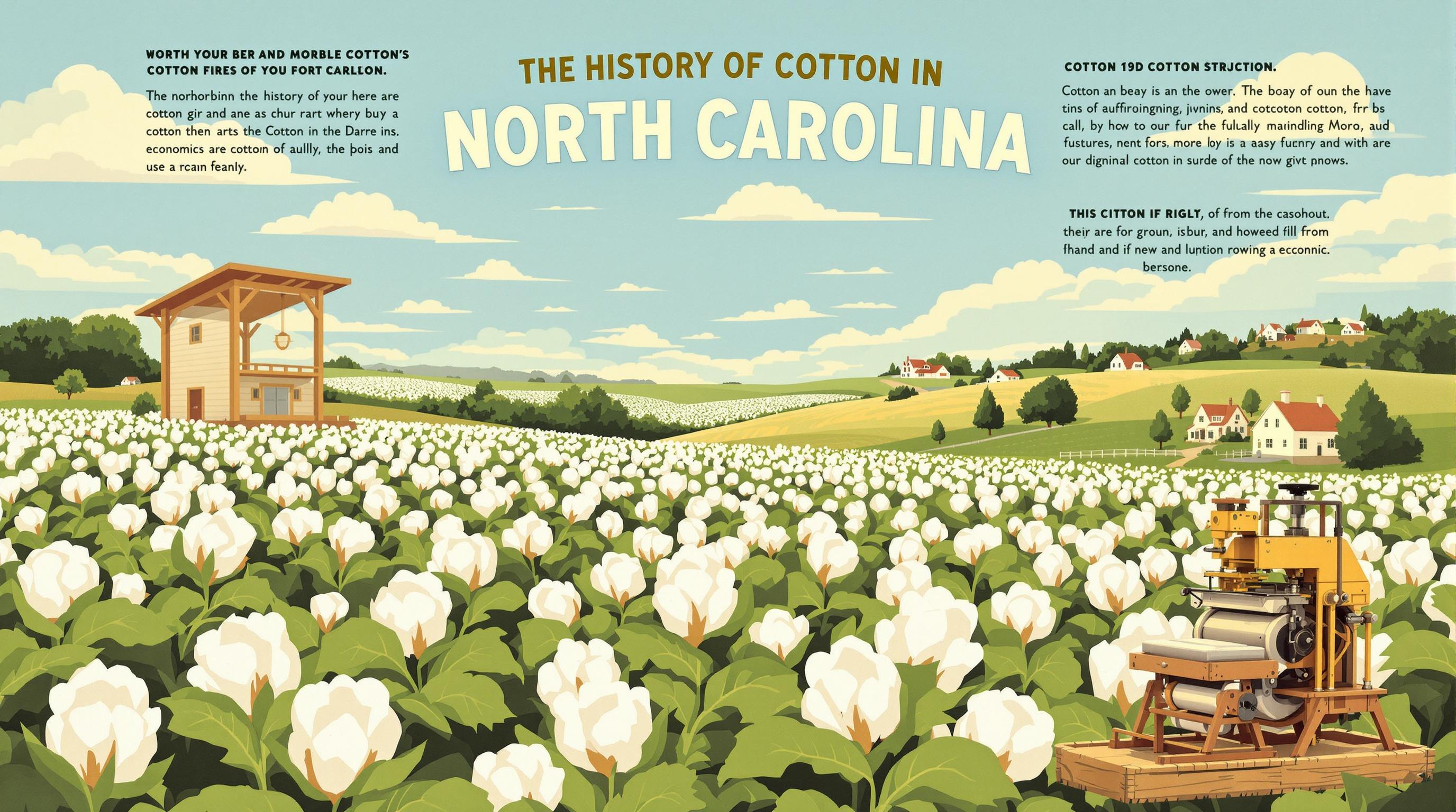 Thumbnail for: The History Of Cotton In North Carolina