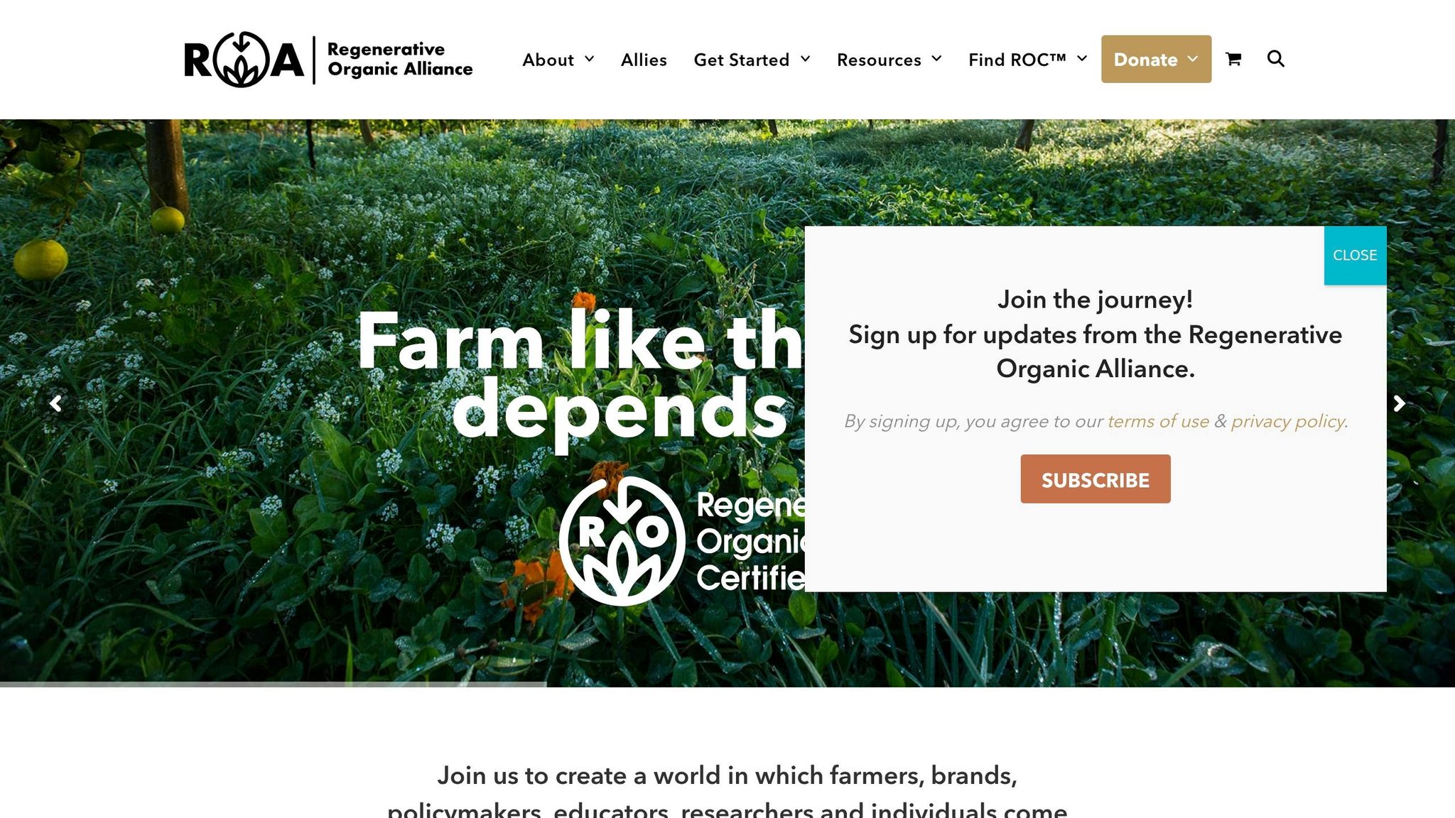 Regenerative Organic Certified
