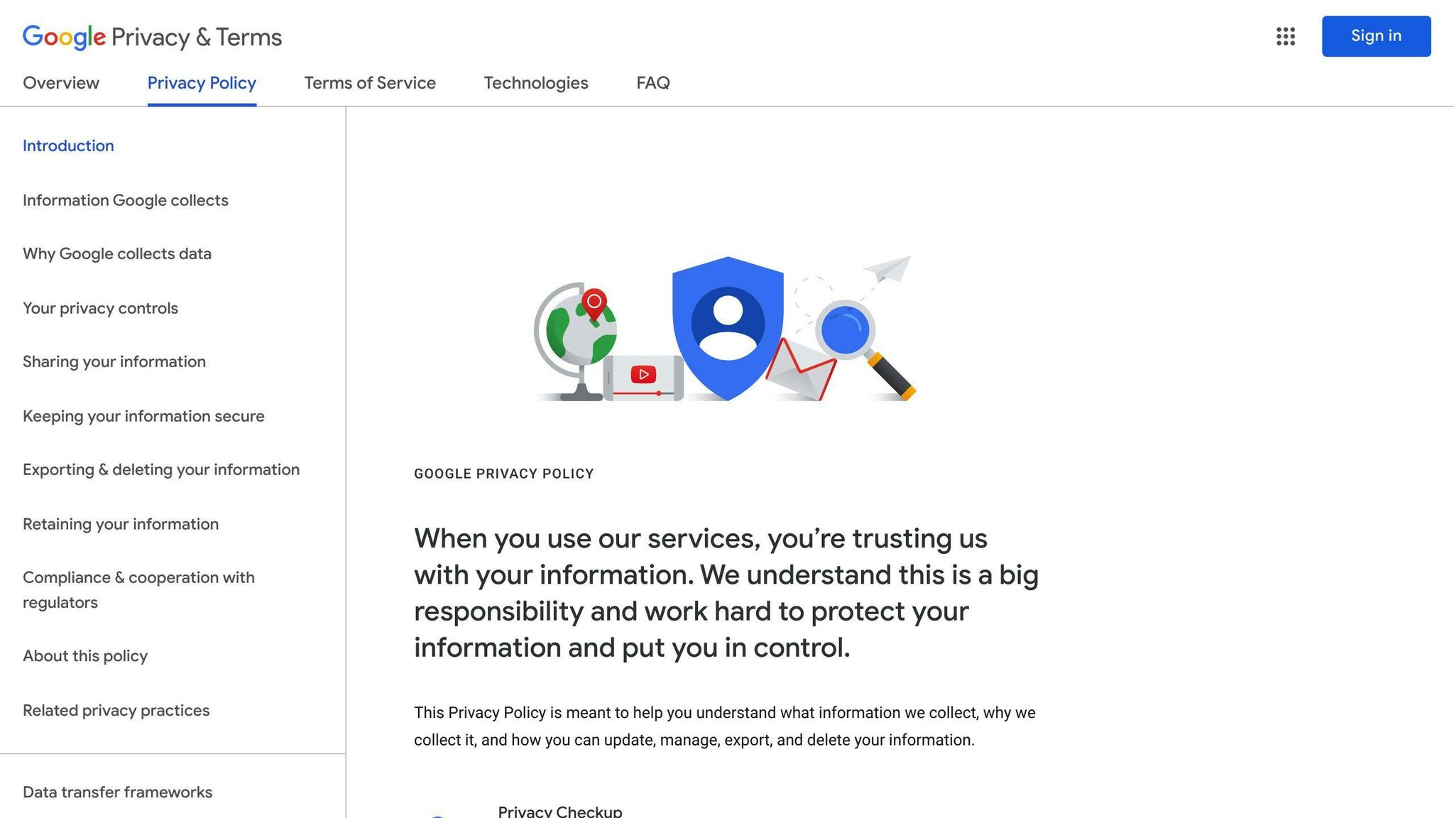 Privacy Policy