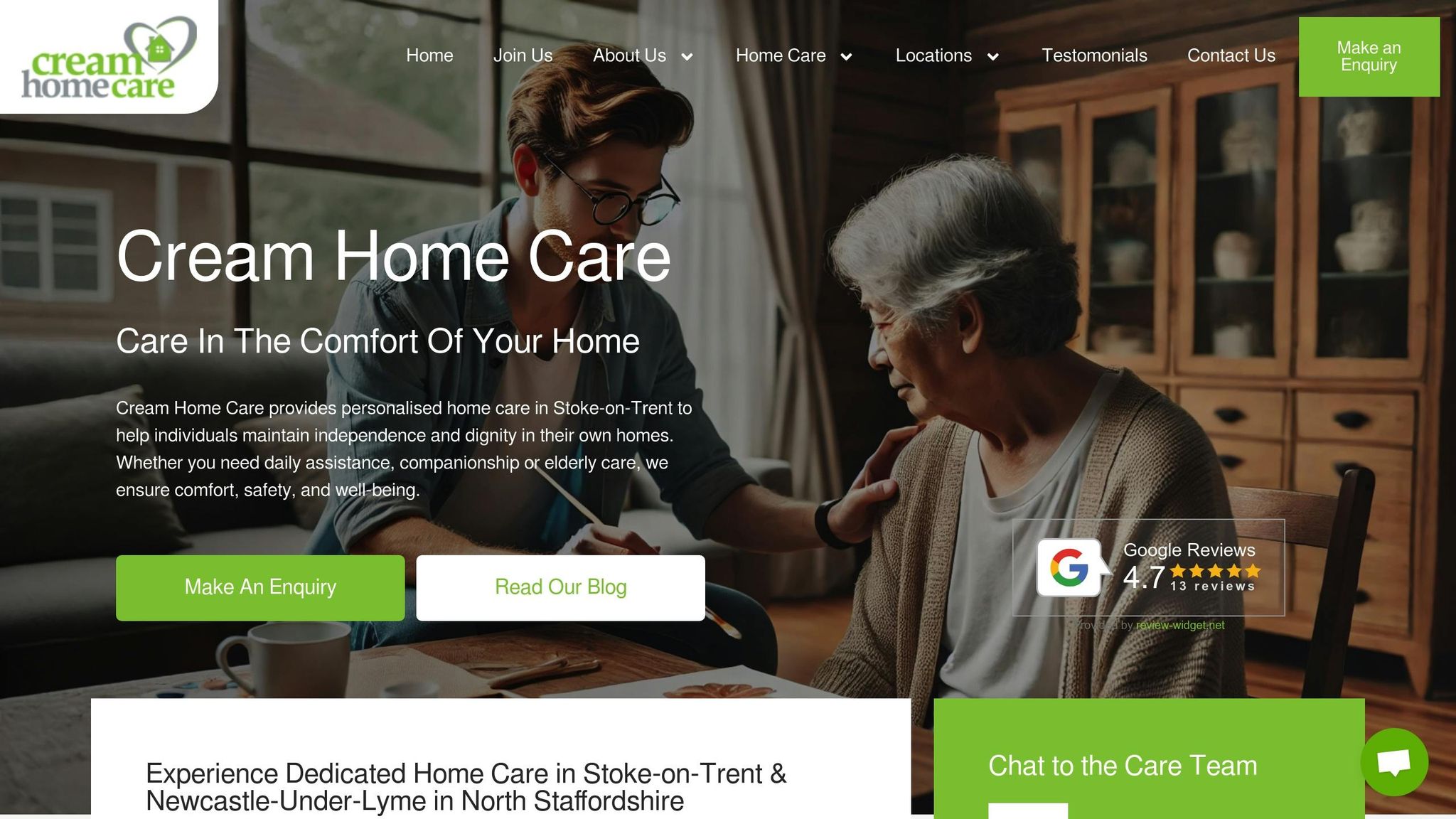 Cream Home Care