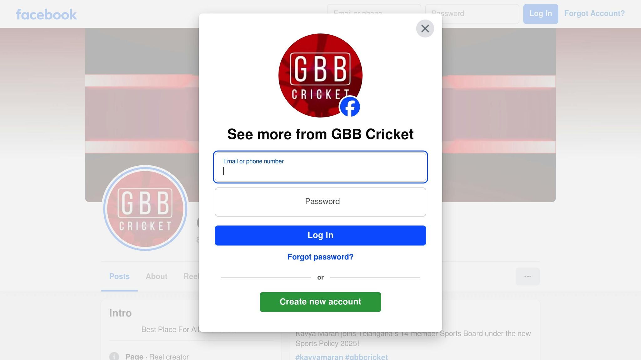 GBB Cricket