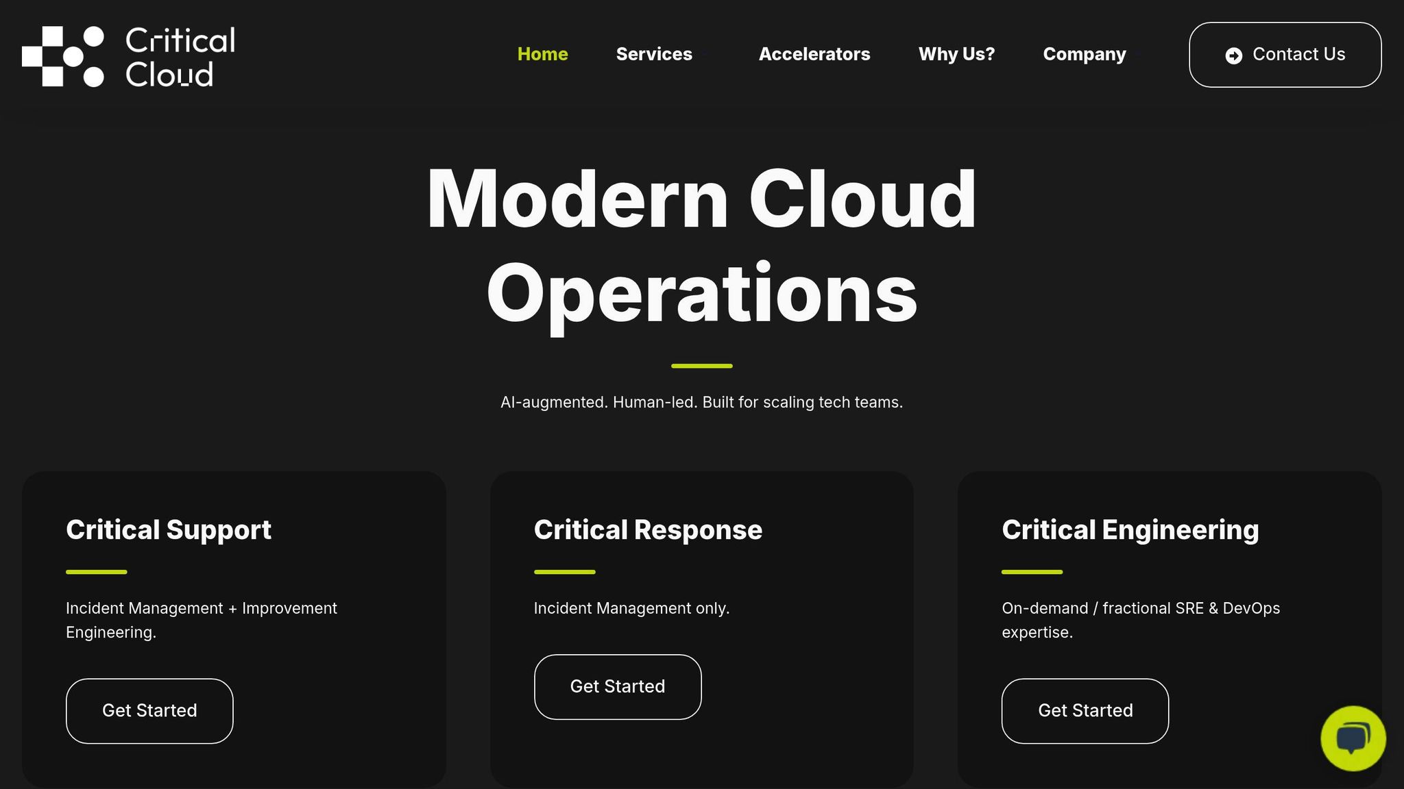 Critical Cloud