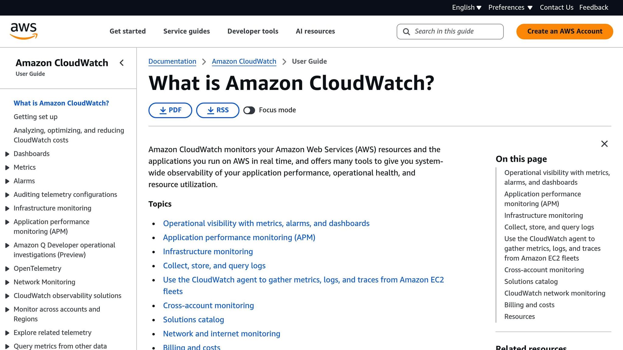 AWS CloudWatch