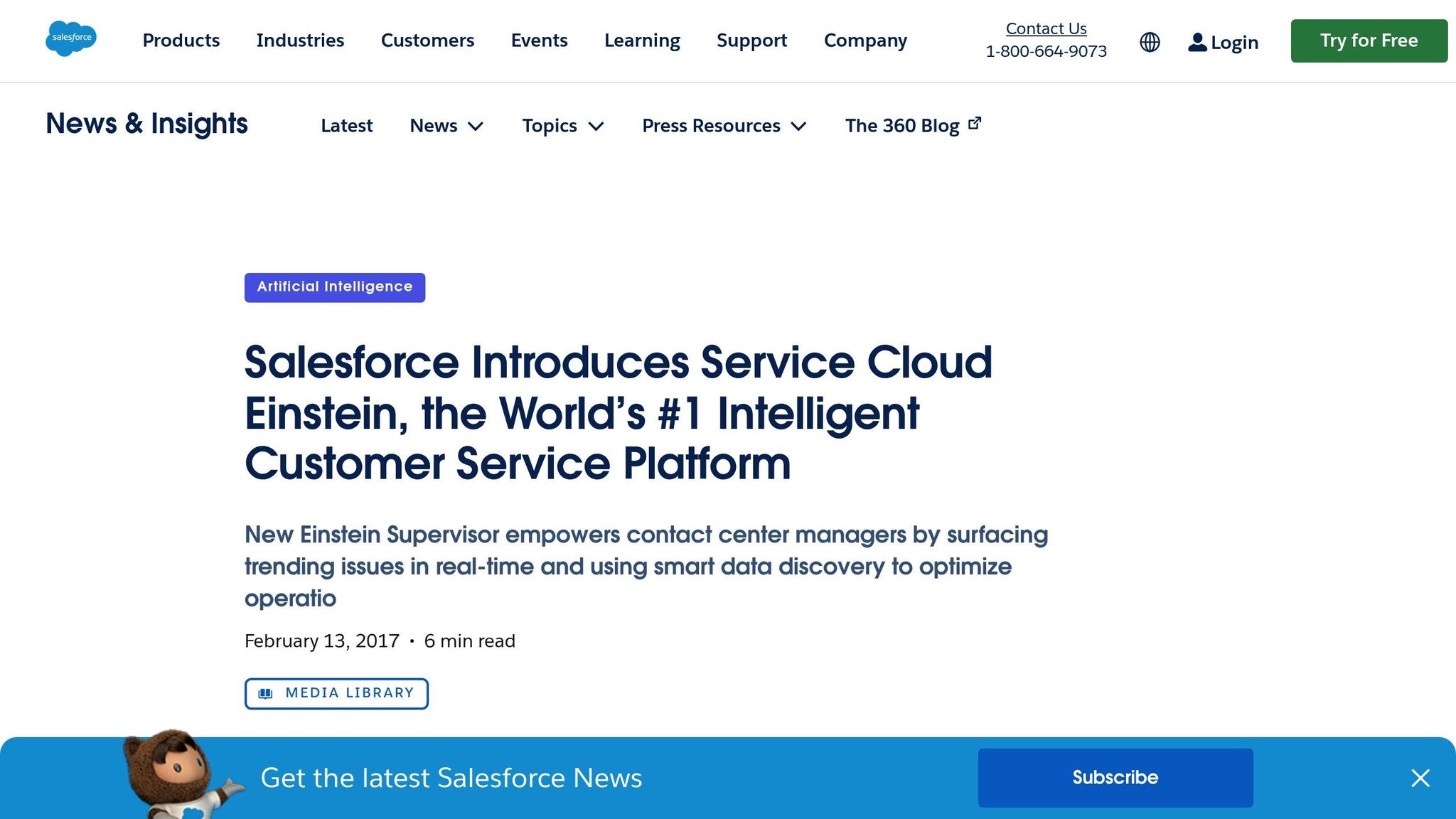 Salesforce Service Cloud Einstein