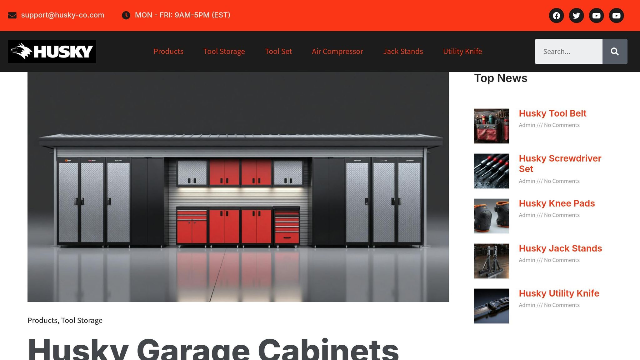 Custom Garage Cabinets Vs. Big Box Store Garage Cabinets 5 Husky