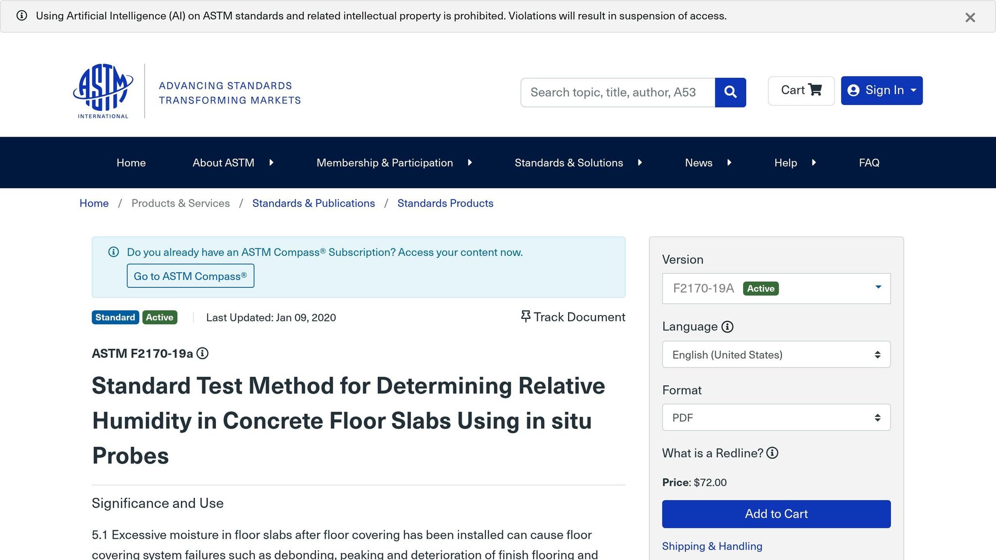 Moisture Vapor Emission Testing: Key Standards 6 Astm F2170